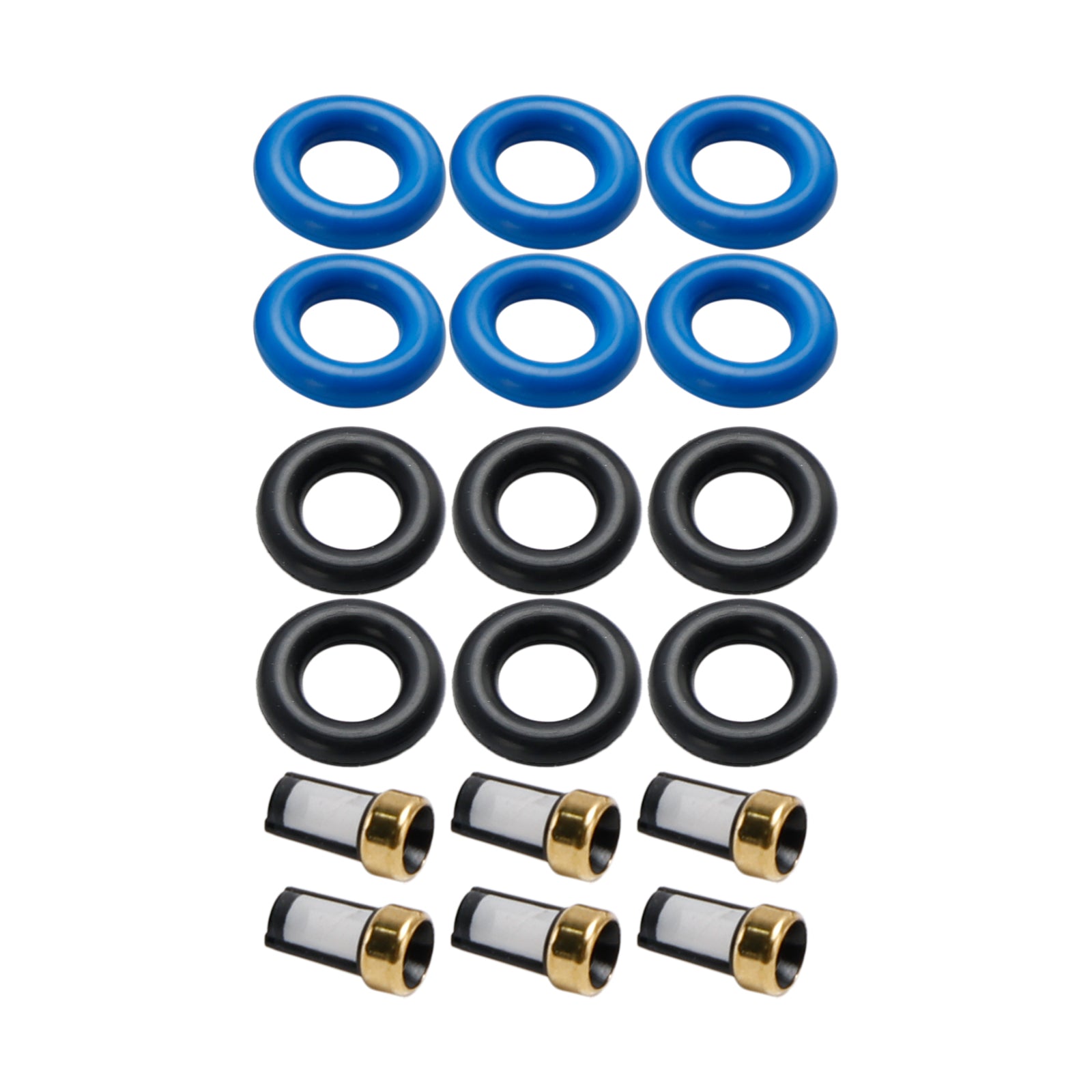 Kit de reparación de inyector de combustible FJ1058 compatible con Dodge Caliber 2007-12 Avenger 2008-14