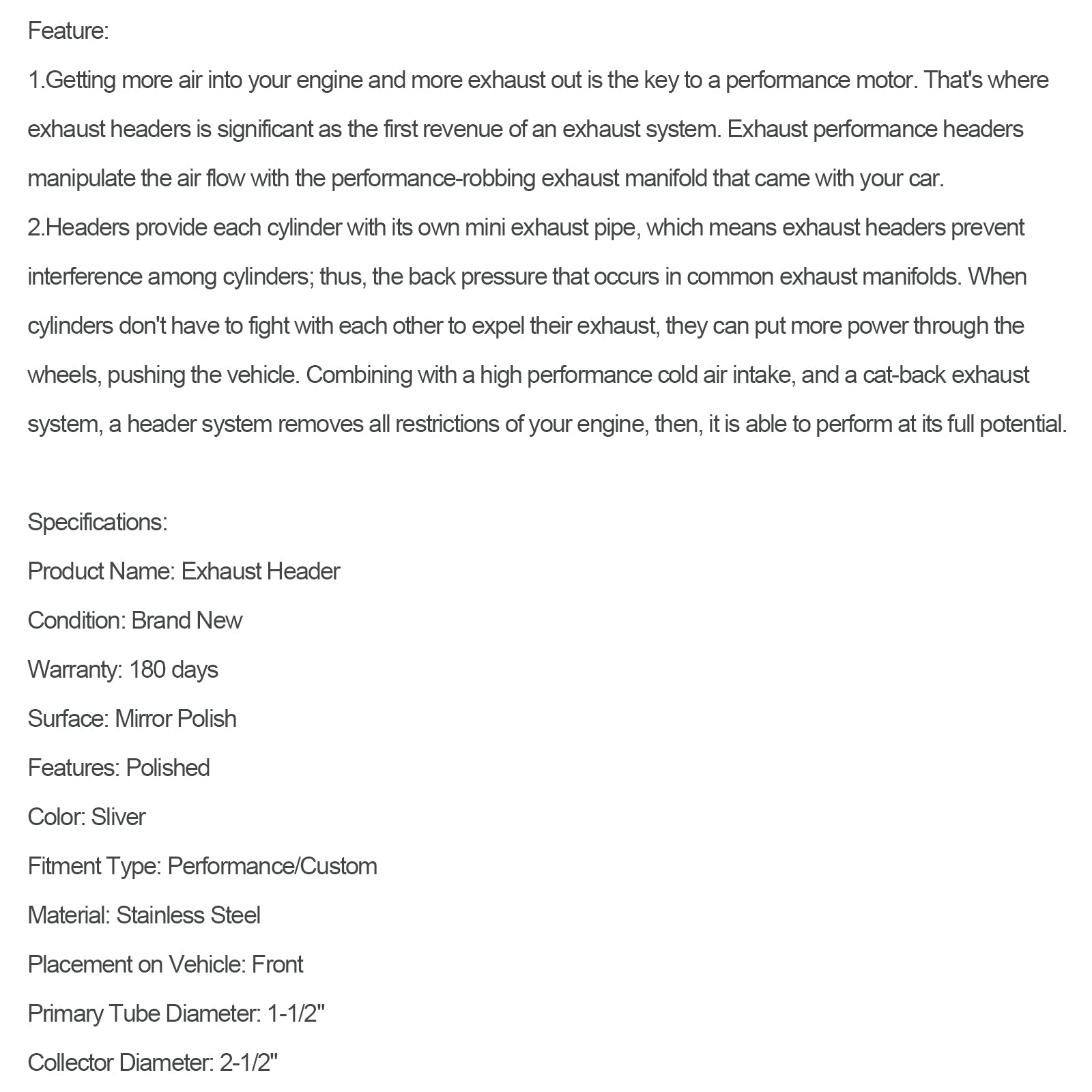 Cabeçalhos do coletor Chevy Blazer S10 S15 V8 FIT GMC MOTOR SPOLO BLOCO