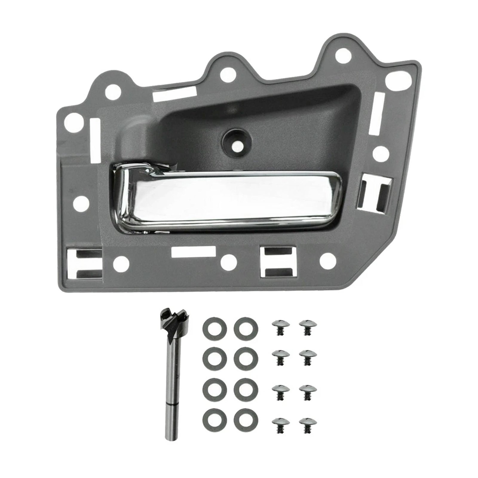 4pcs Front Rear Inside Inner Door Handle Chrome For Jeep Grand Cherokee 2005-2011