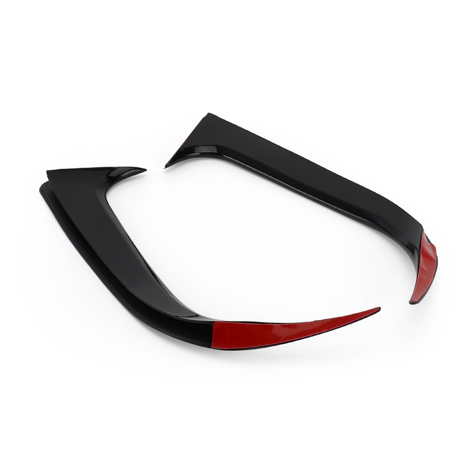 Mercedes 2014-2018 W117 CLA-klasse Zwarte achterbumperspoiler Luchtroosterafdekking