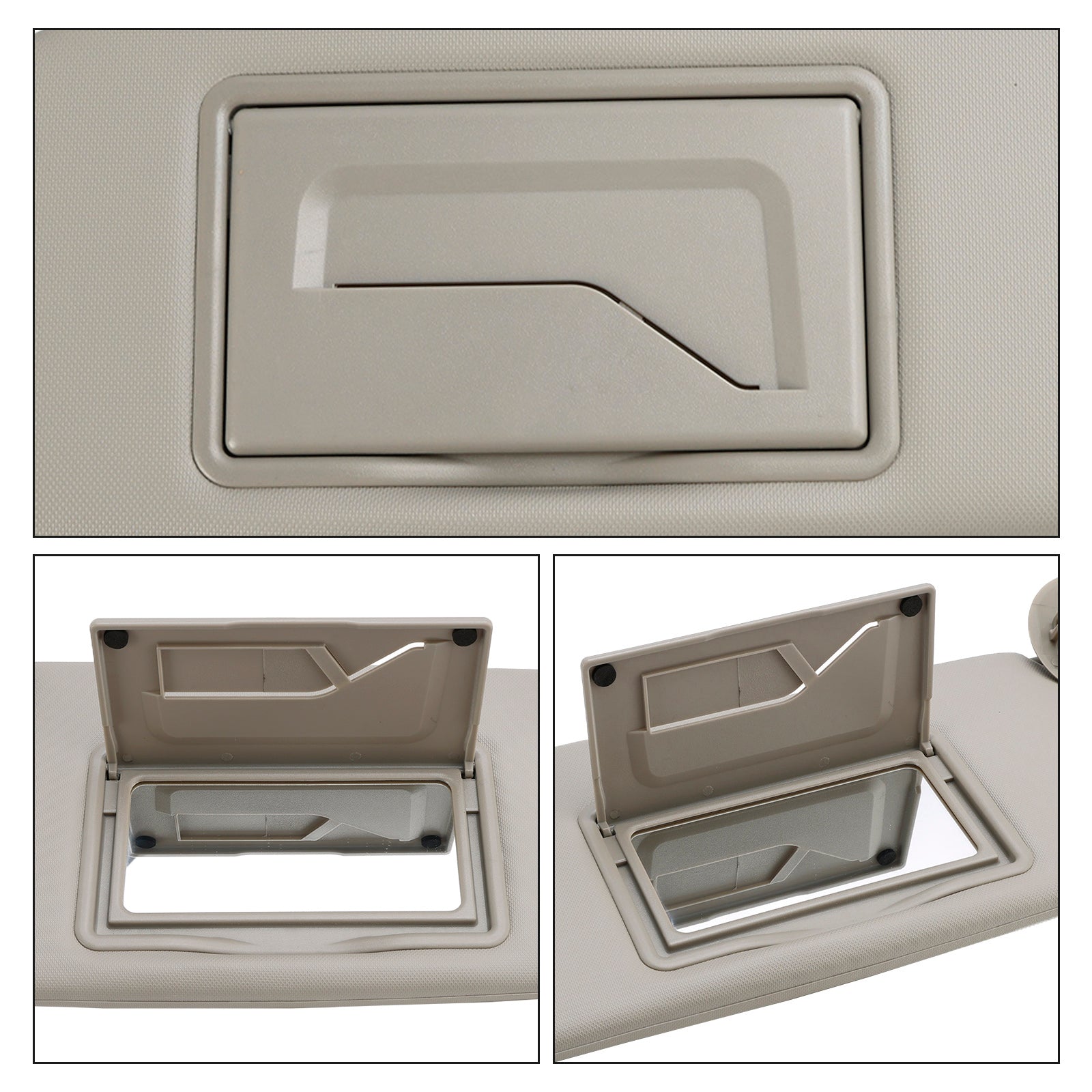 2012-2020 Chevy Sonic Spark Right Sun Visor Passenger 42747787 Gray