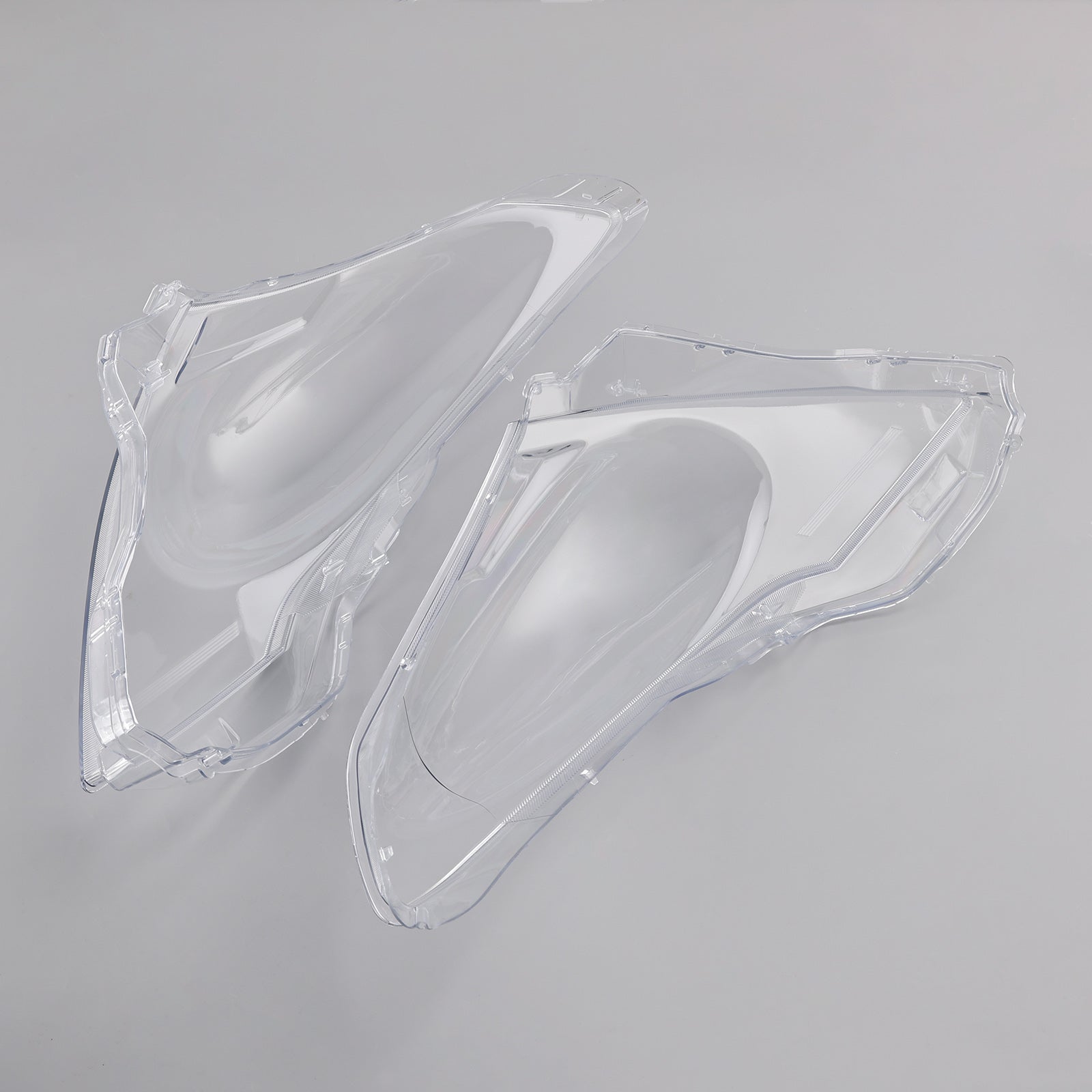 2010-2013 Infiniti G25 G37 Sedan 2pcs Headlight Lens Shell Cover Clear
