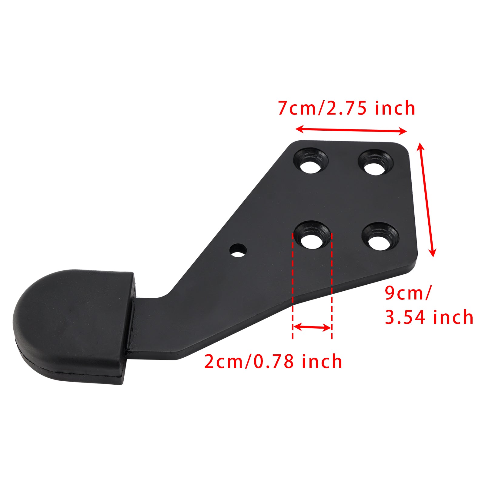 Hood Guide Poly Left Driver Side IHC HLK2733L For Select International Trucks