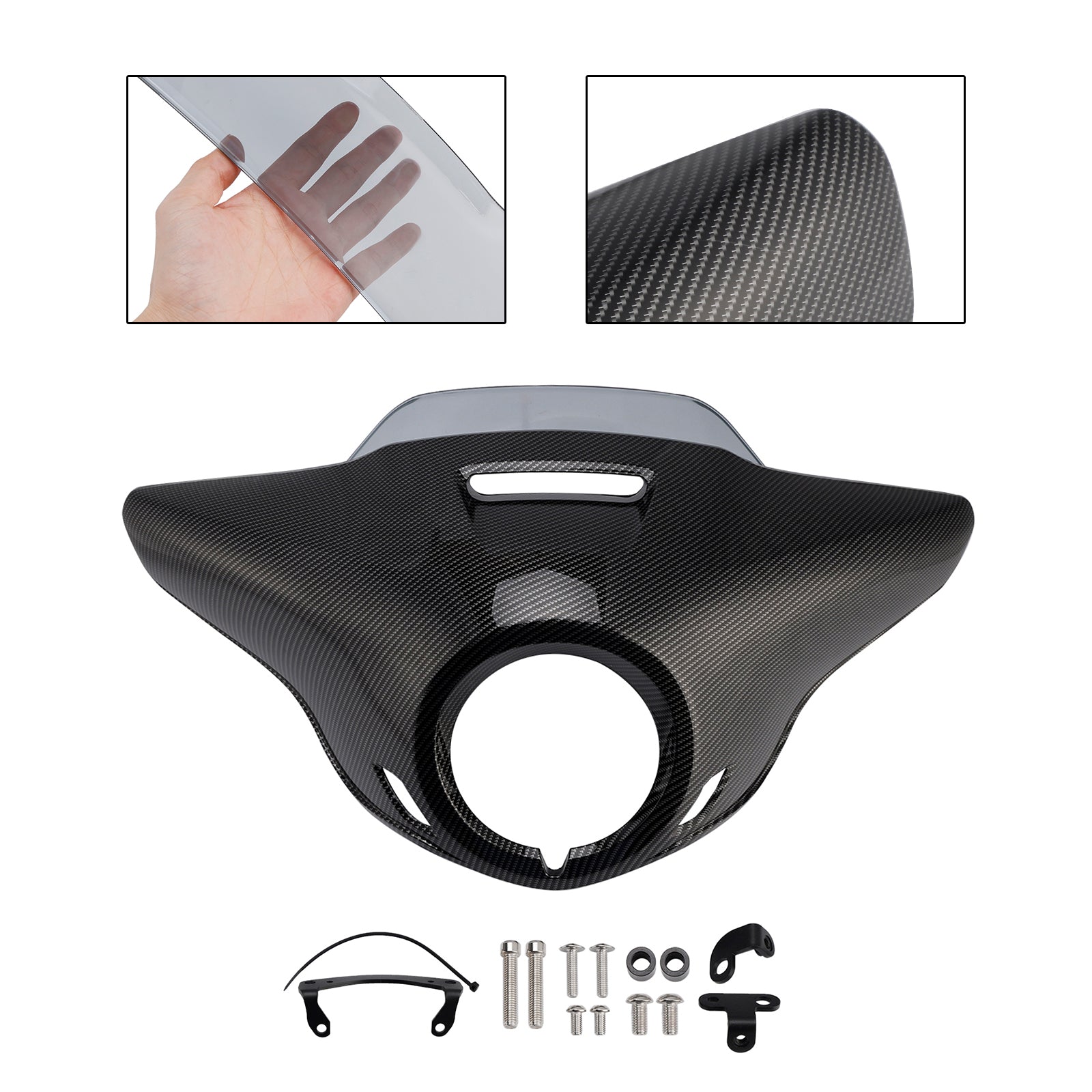 Windshield WindScreen Headlight Fairing fit for HONDA CM300 CM500 2021-2024