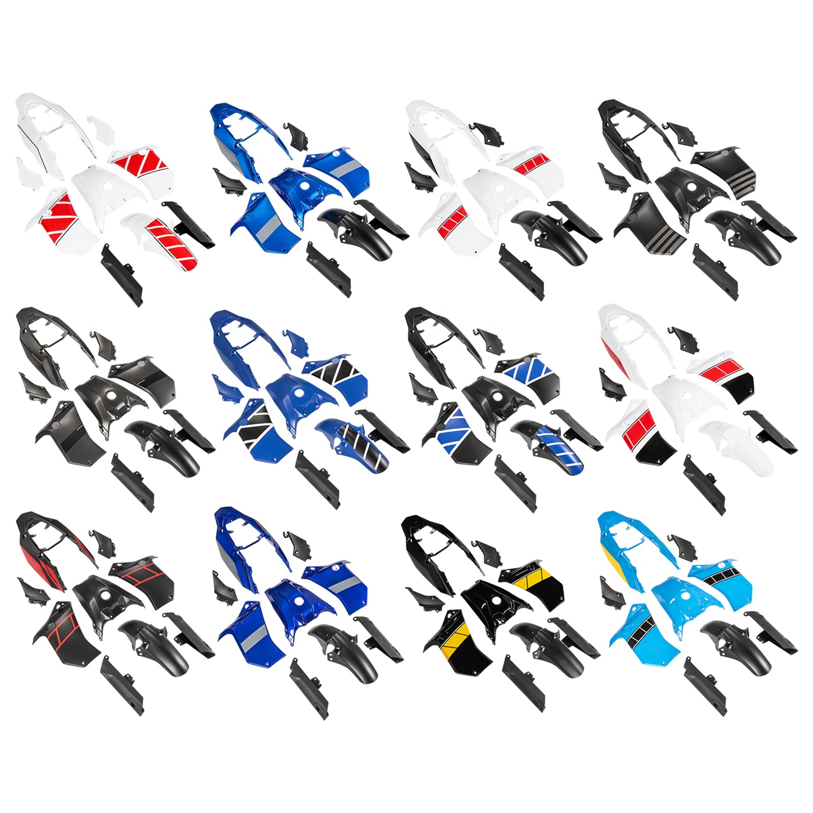 2019-2024 Yamaha Tenere 700 Injectie ABS carrosseriekuipset