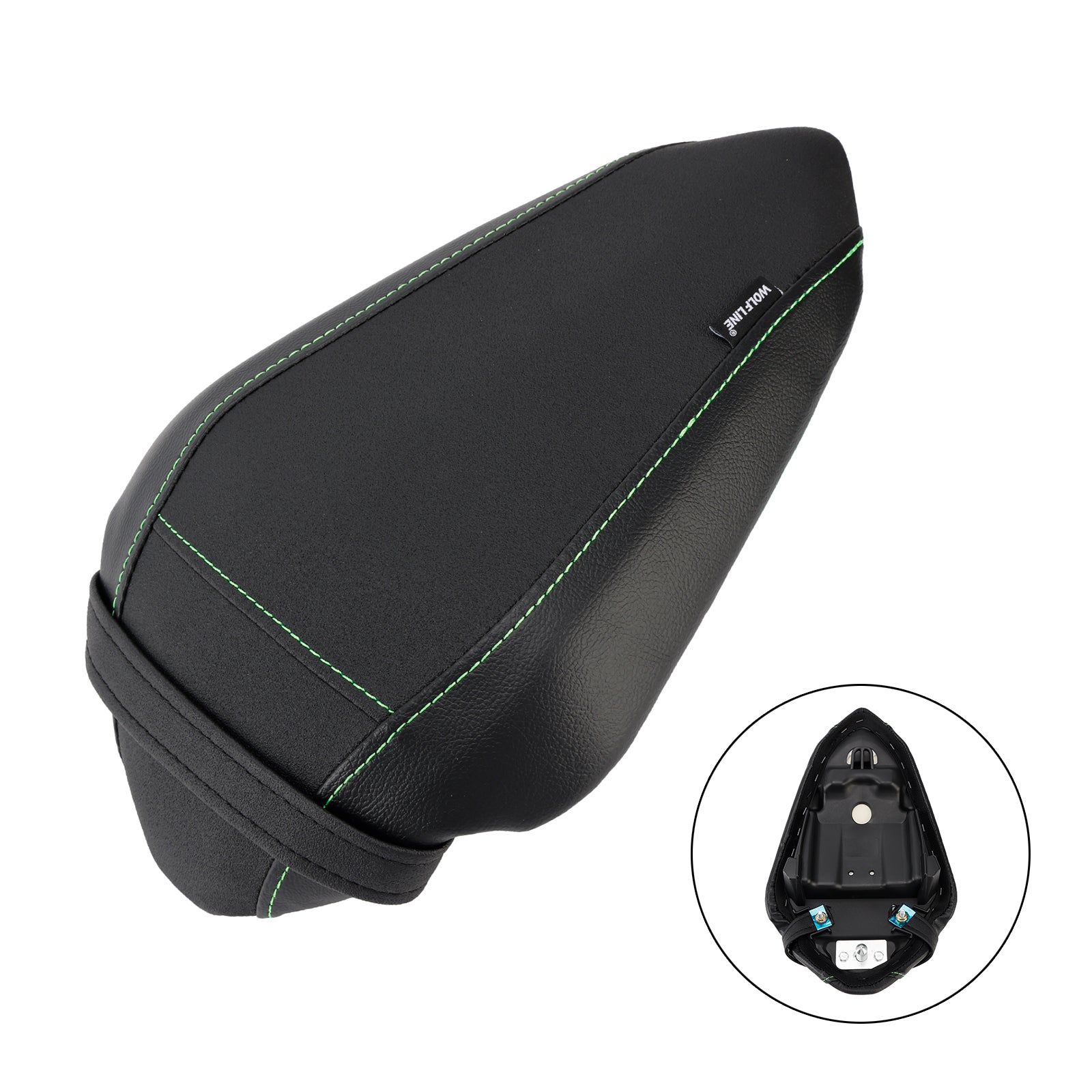 2024-2025 Kawasaki Ninja 500 Z500 Rear Seat Passenger Cushion Flat Pu BlackB