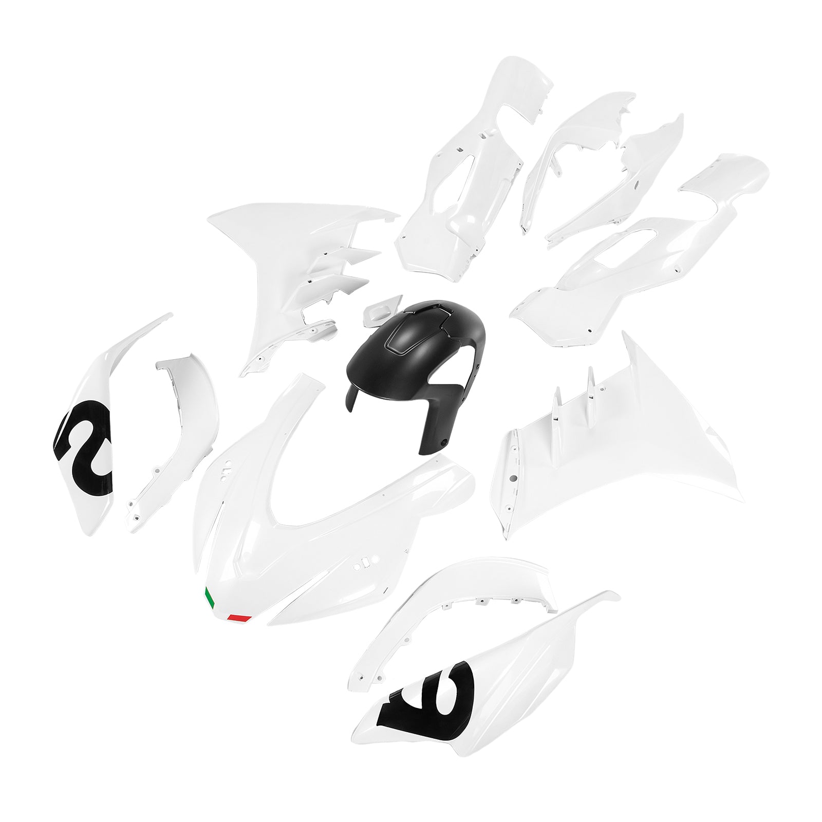 Injeção ABS Kit de carenagem de plástico de plástico para Aprilia RSV4 2021-2024
