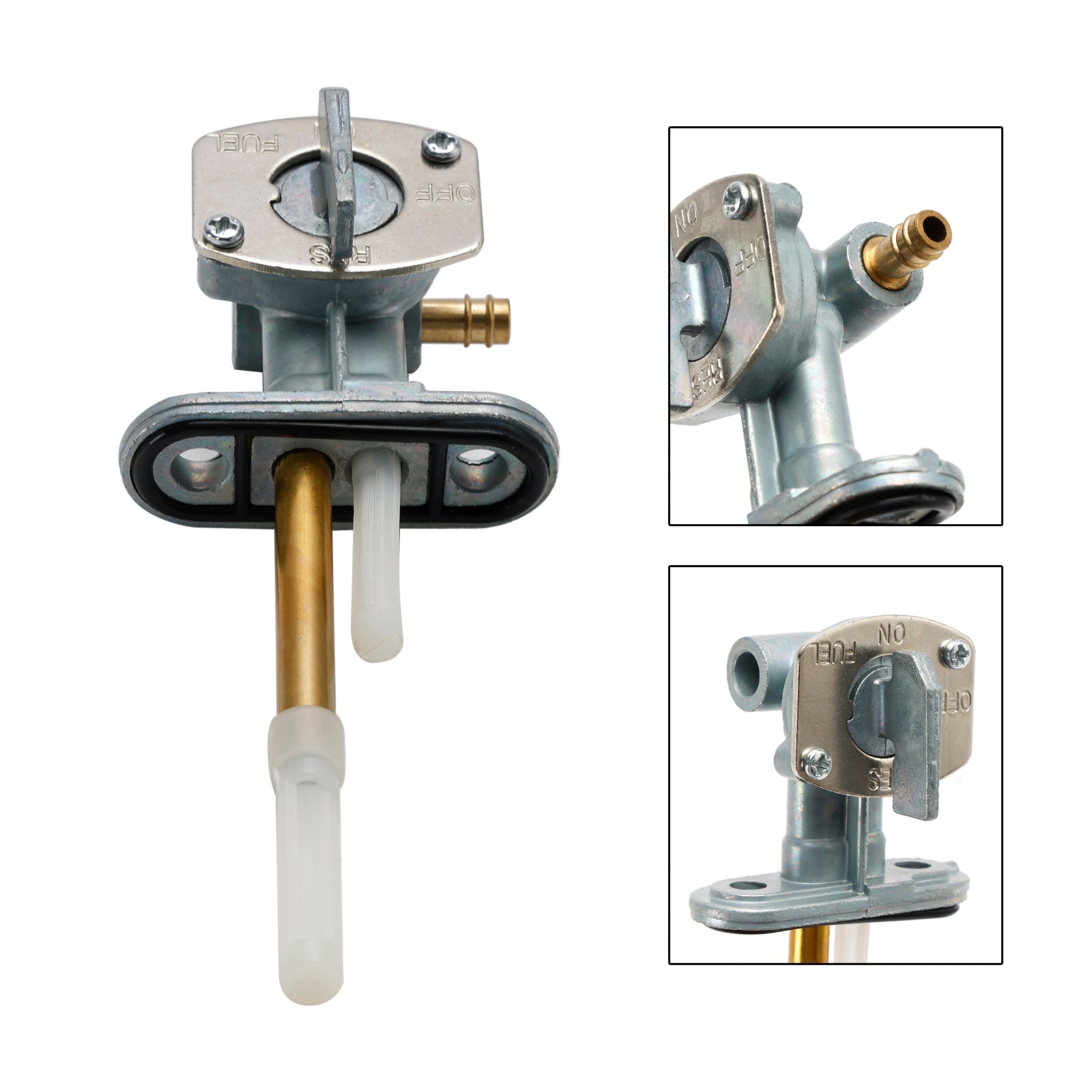Válvula de llave de combustible para tanque de gasolina, llave de purga apta para Polaris SPORTSMAN 450 OUTLAW 500 06-07