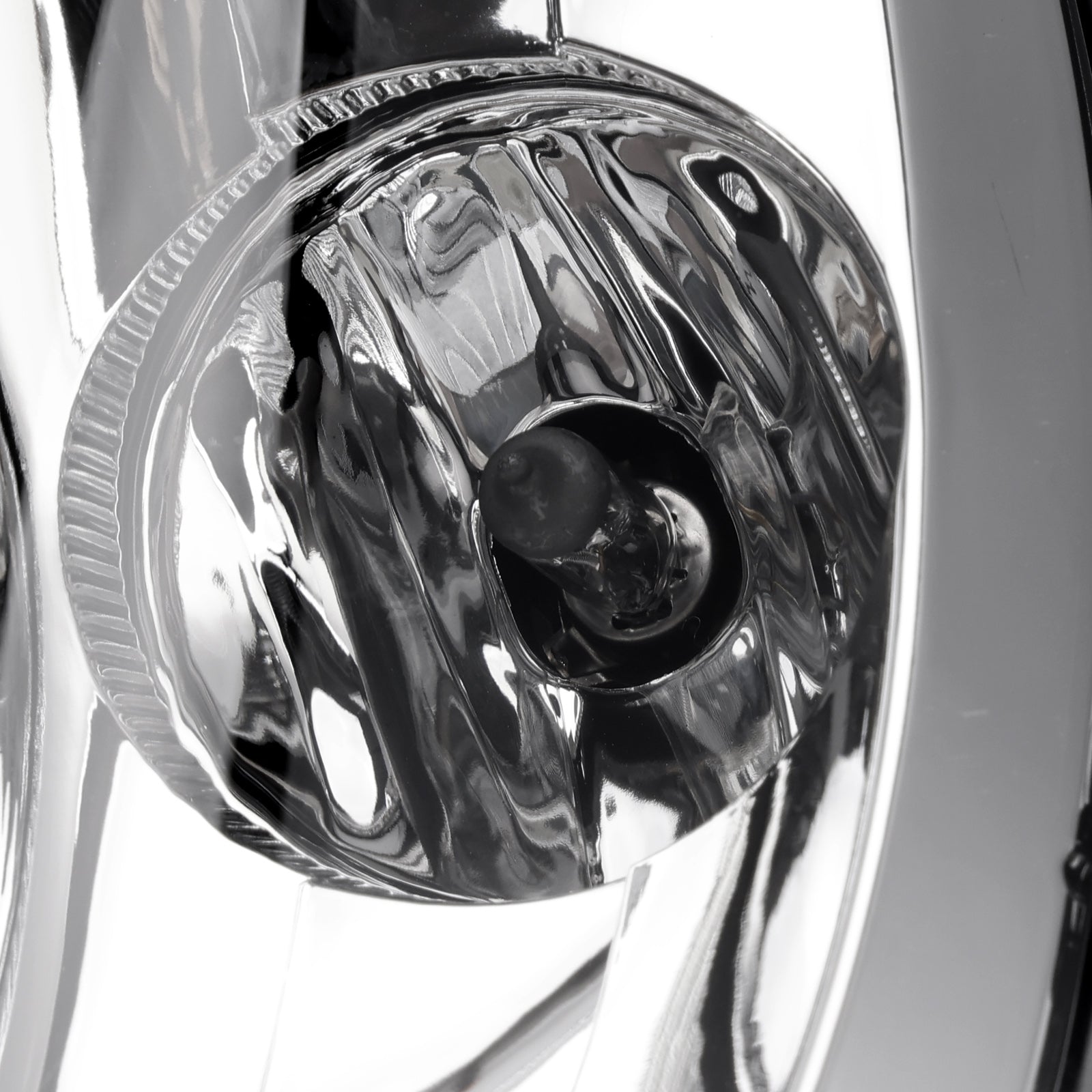 Front Left Fog Light Cover With Bulb For Peugeot 308 CC 4B Hatchback 2007-2014