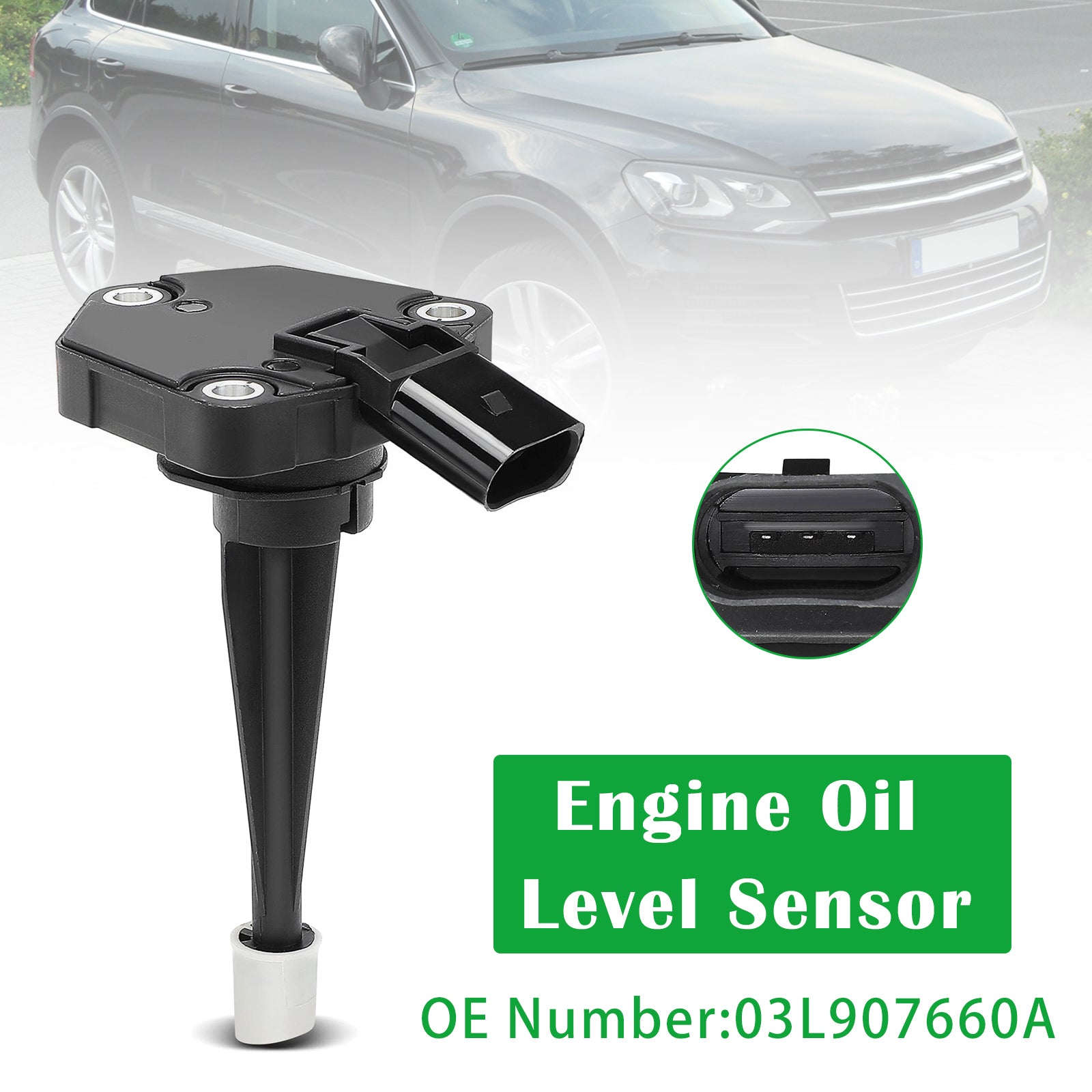 Engine Oil Level Sensor 03L907660A for Audi A4 A5 A8 Q5 VW Amarok Transporter