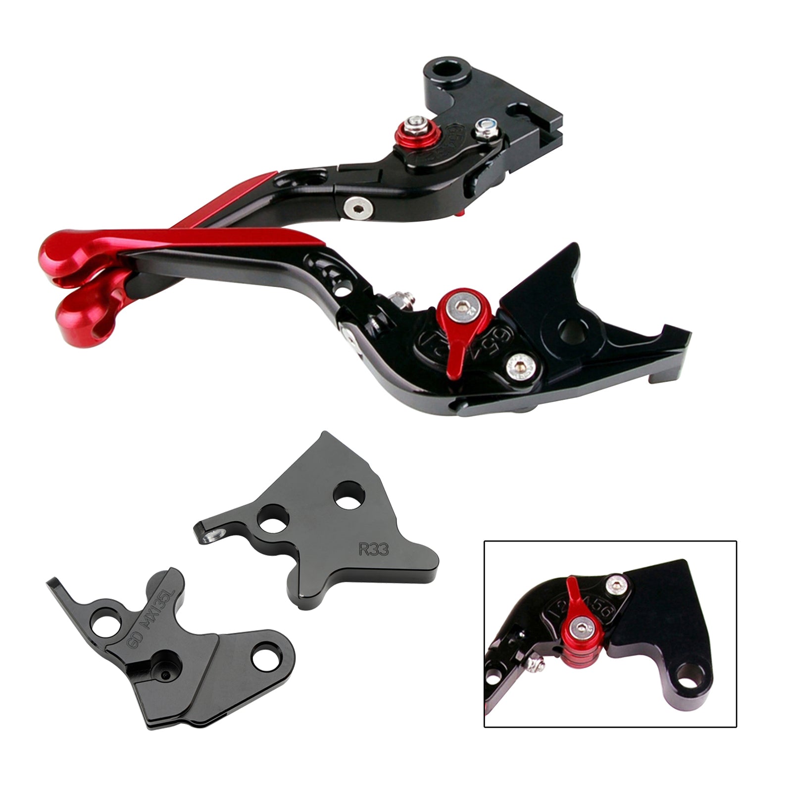2005-2014 YAMAHA YBR125 Adjustable Clutch Brake Lever