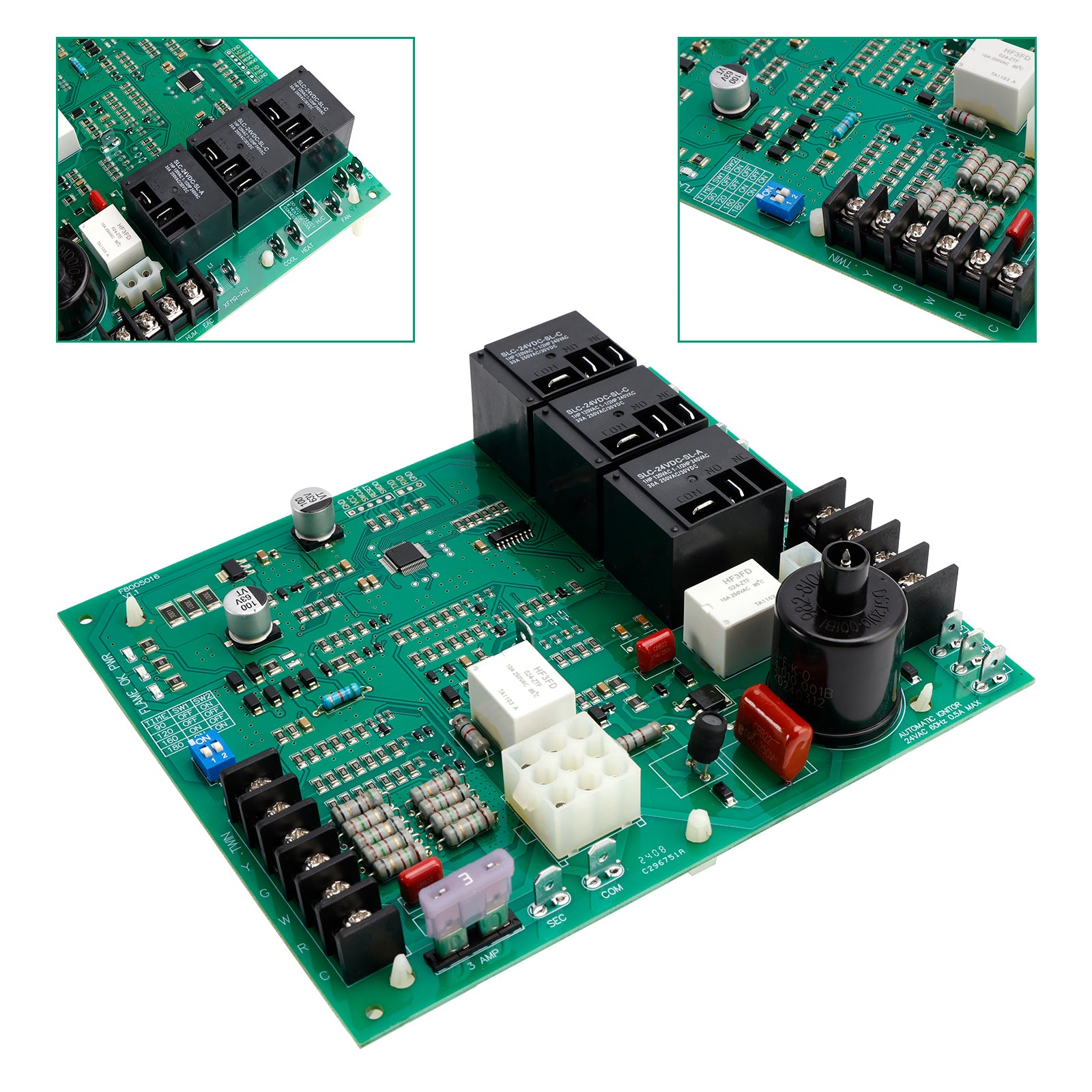 Direct Spark Tändning (DSI) Kontrolltavla Rheem 62-24140-04 för ICM ICM292