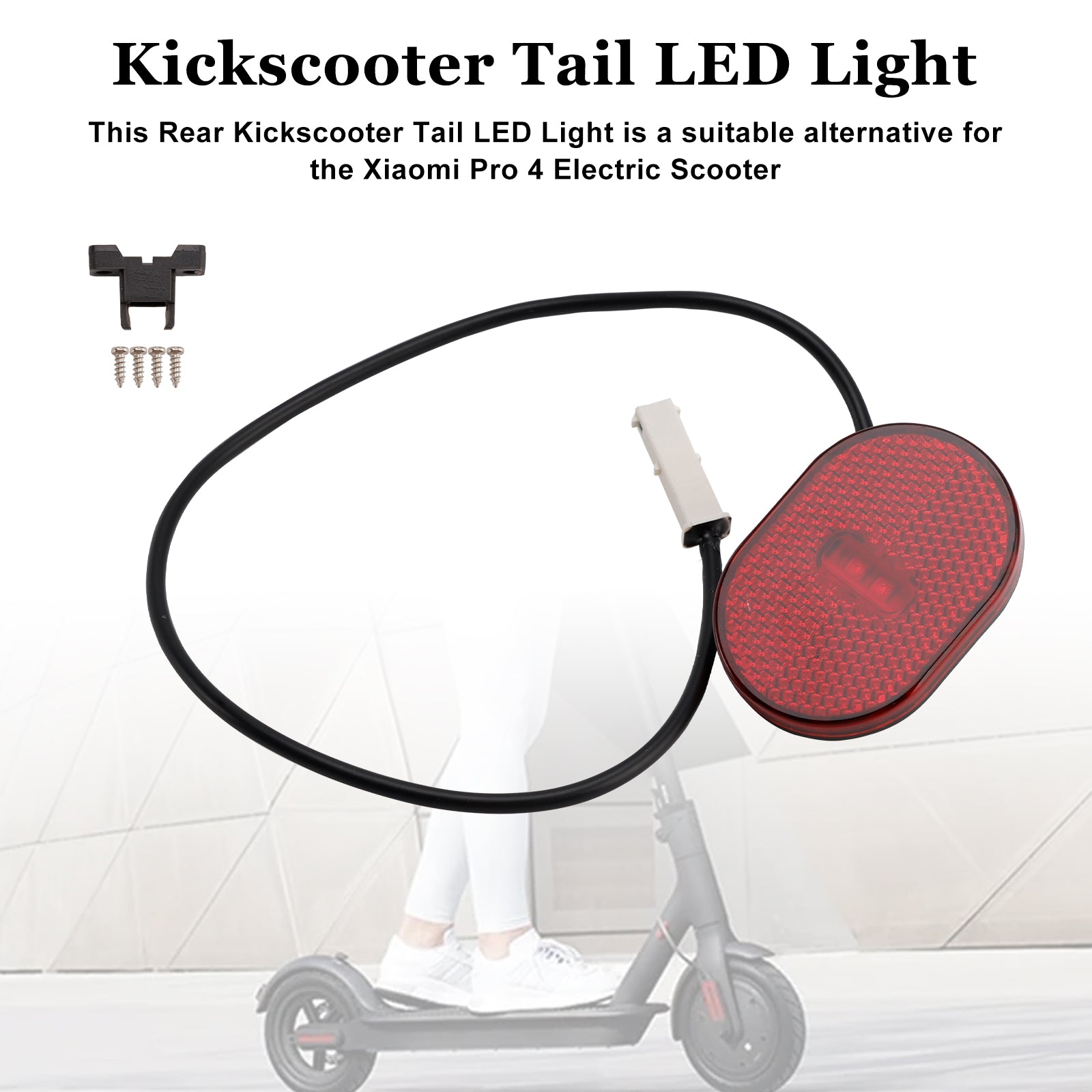 Xiaomi 4 Pro (1. Gen) E-Scooter Achterlicht Vervangende Elektrische Scooter