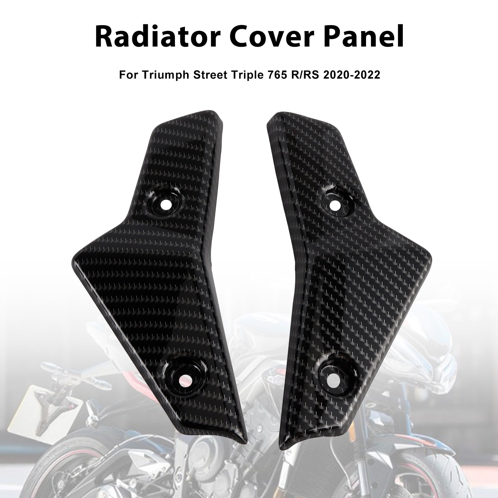 2020-2022 Street Triple 765 R/RS Kylarsidoskyddspaneler