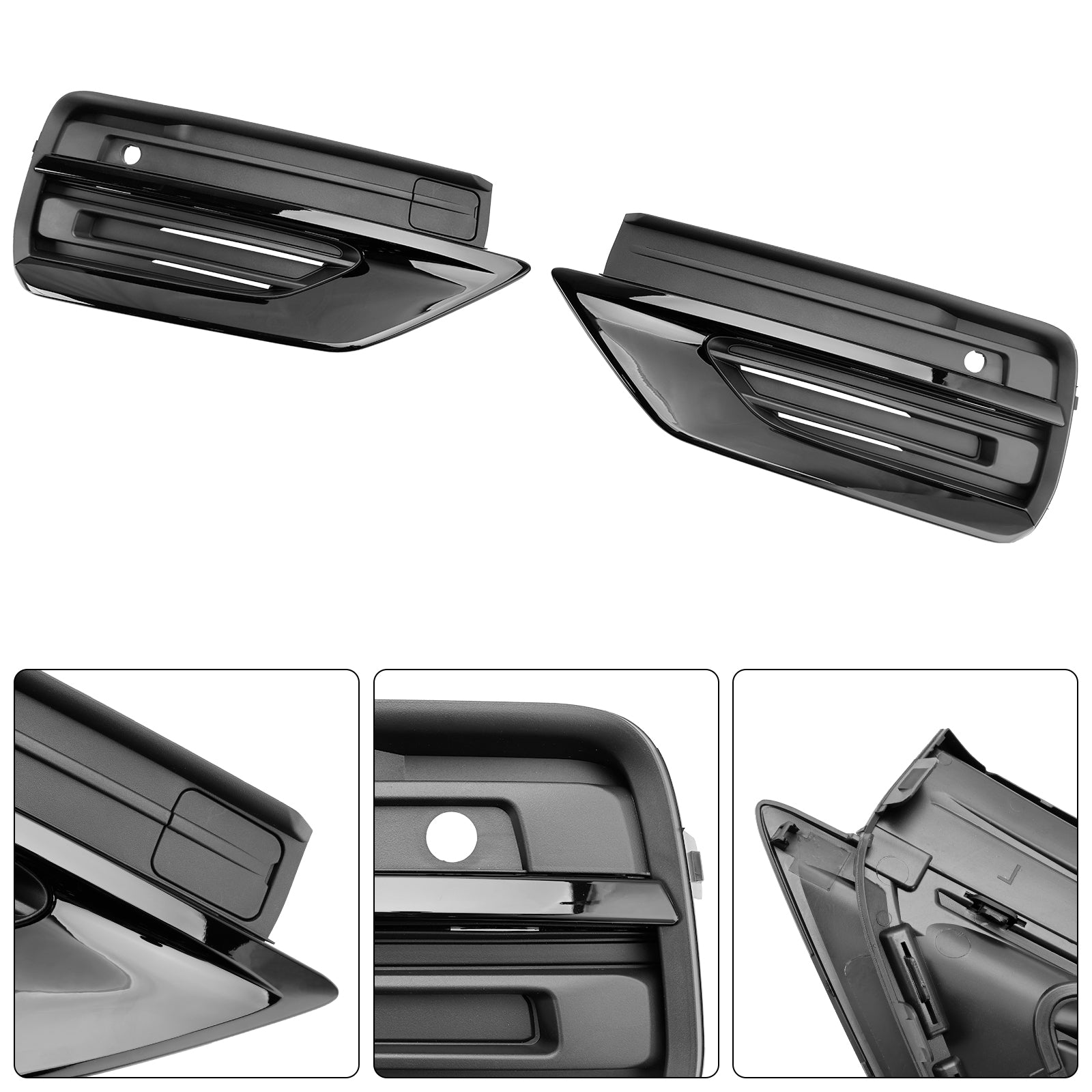 2021-2024 Volvo XC90 2ks predný nárazník hmlová lampa mriežka hmlová svetlá mriežka