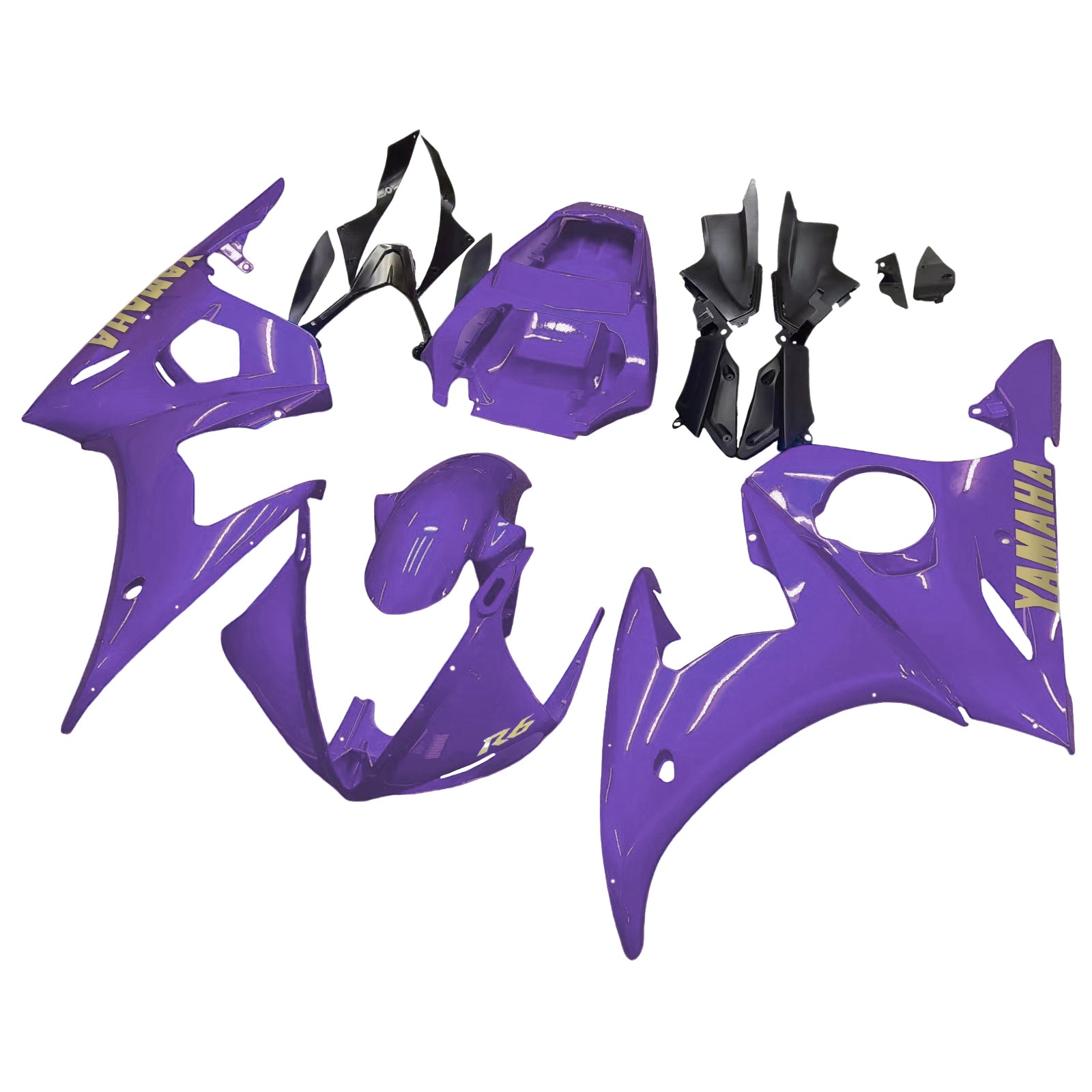 2003-2004 Yamaha YZF 600 R6 2006-2009 Kit de carénage d'injection R6S