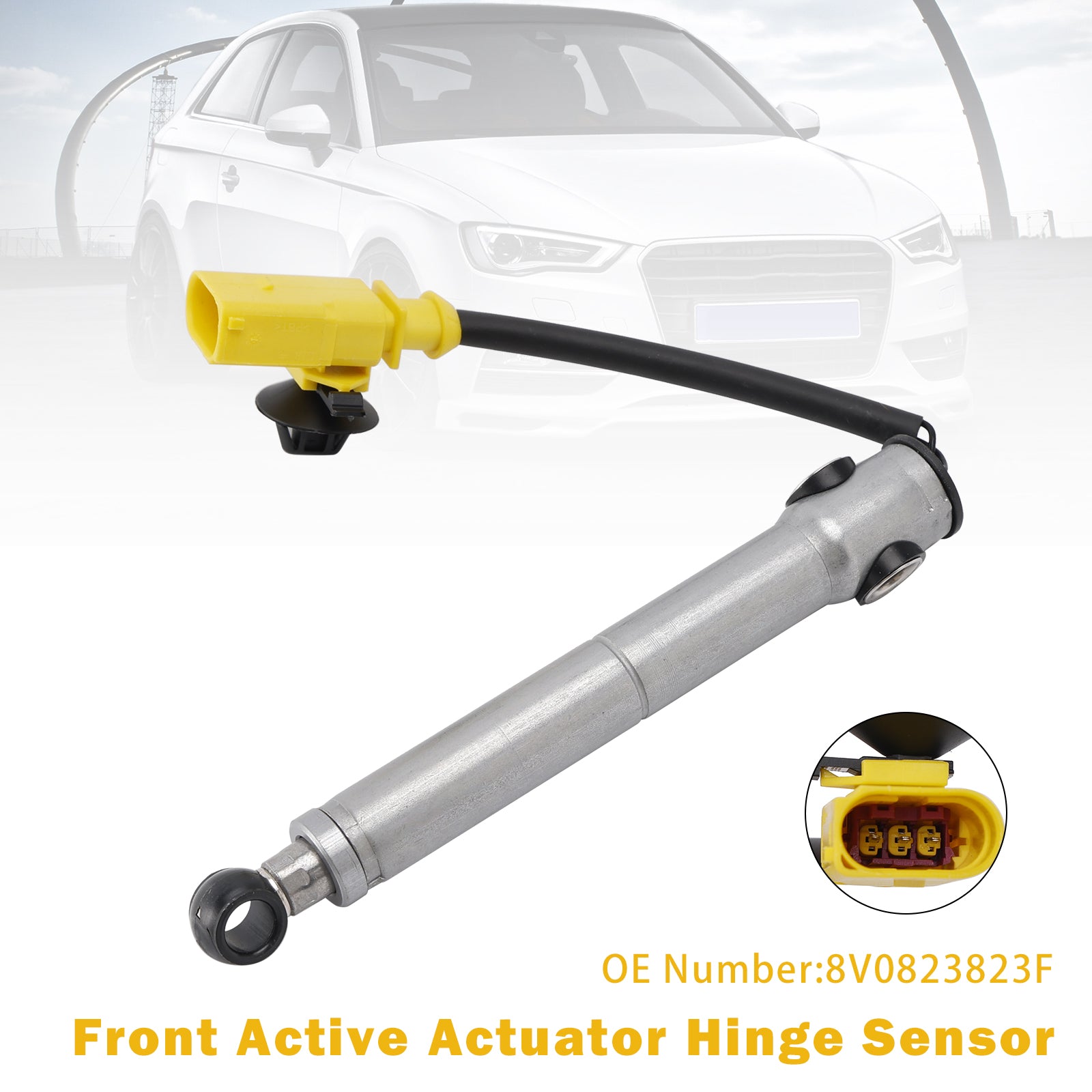 Front Active Actuator Hinge Sensor 8V0823823F For Audi A3 2013-2016