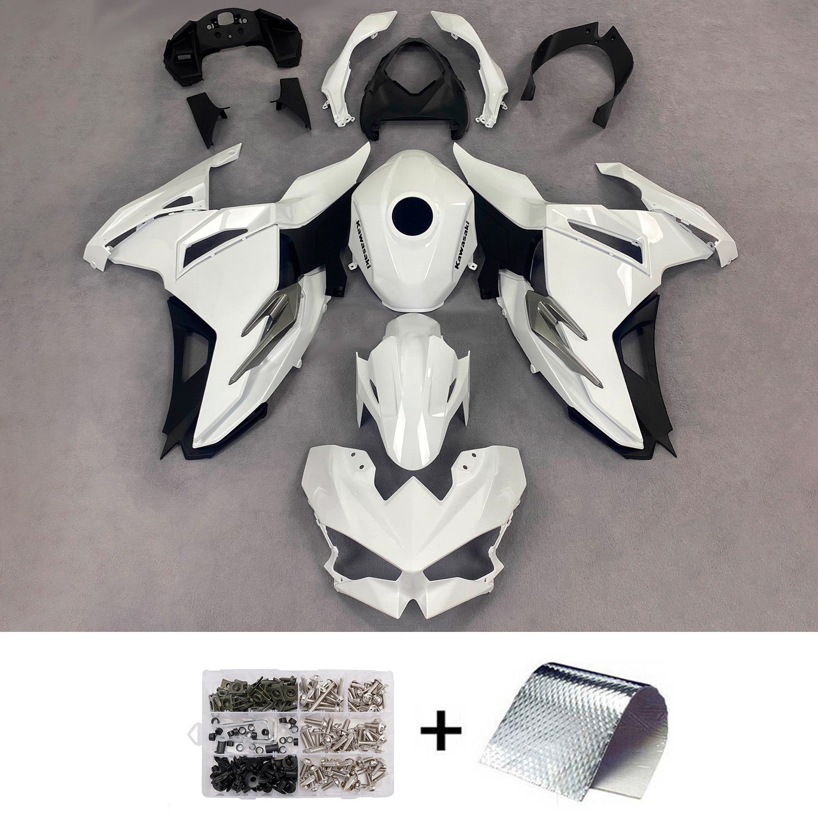 Kit carena iniezione Carrozzeria ABS adatto per Kawasaki Ninja 500 2024-2025