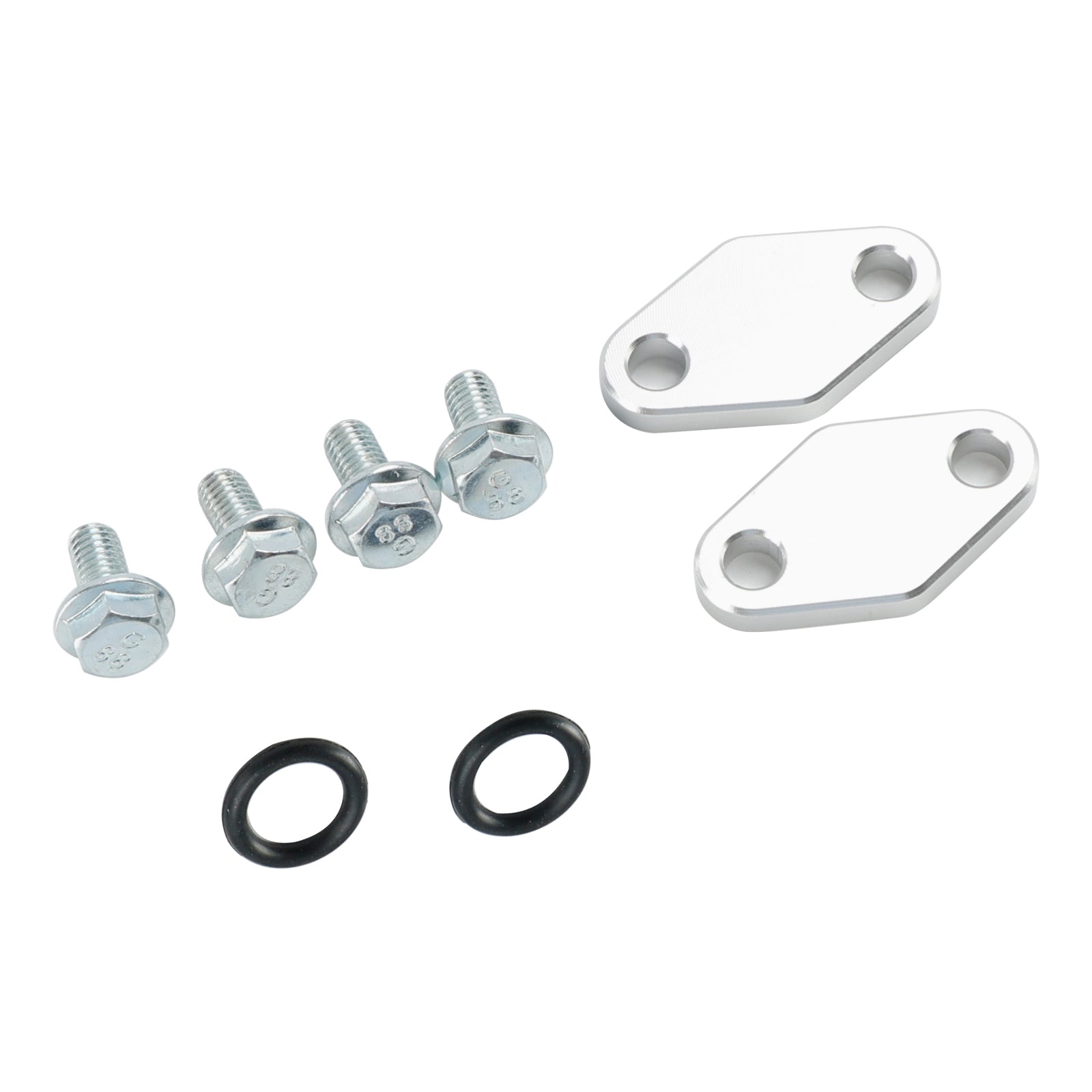 2001-2008 Suzuki GSXR1000 Oil Cooler Block Off Plates Kit