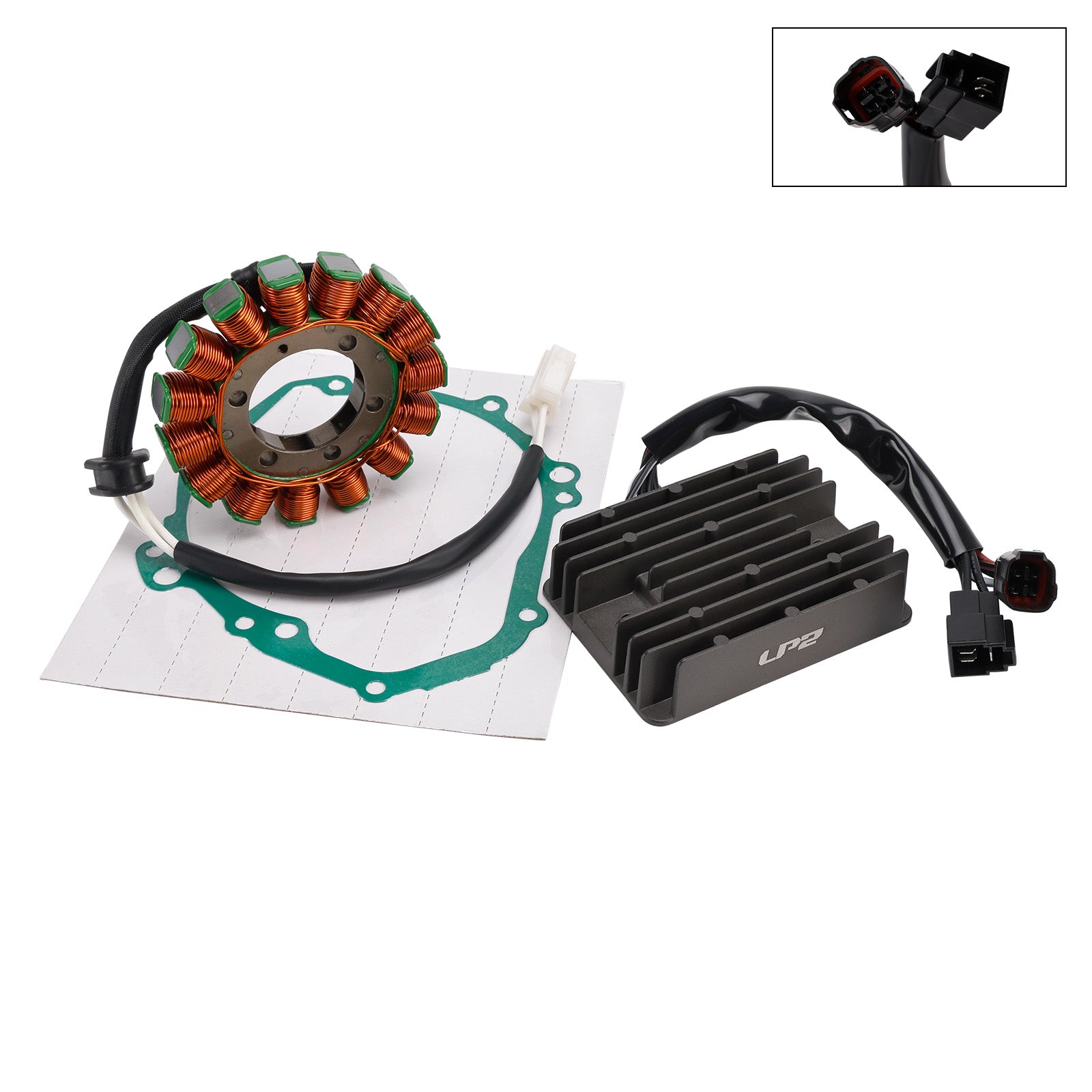 2013-2014 Suzuki GSX-R1000Z GSXR1000Z Stator & Regulator Rectifier Gasket 31401-47H00 11483-47H00