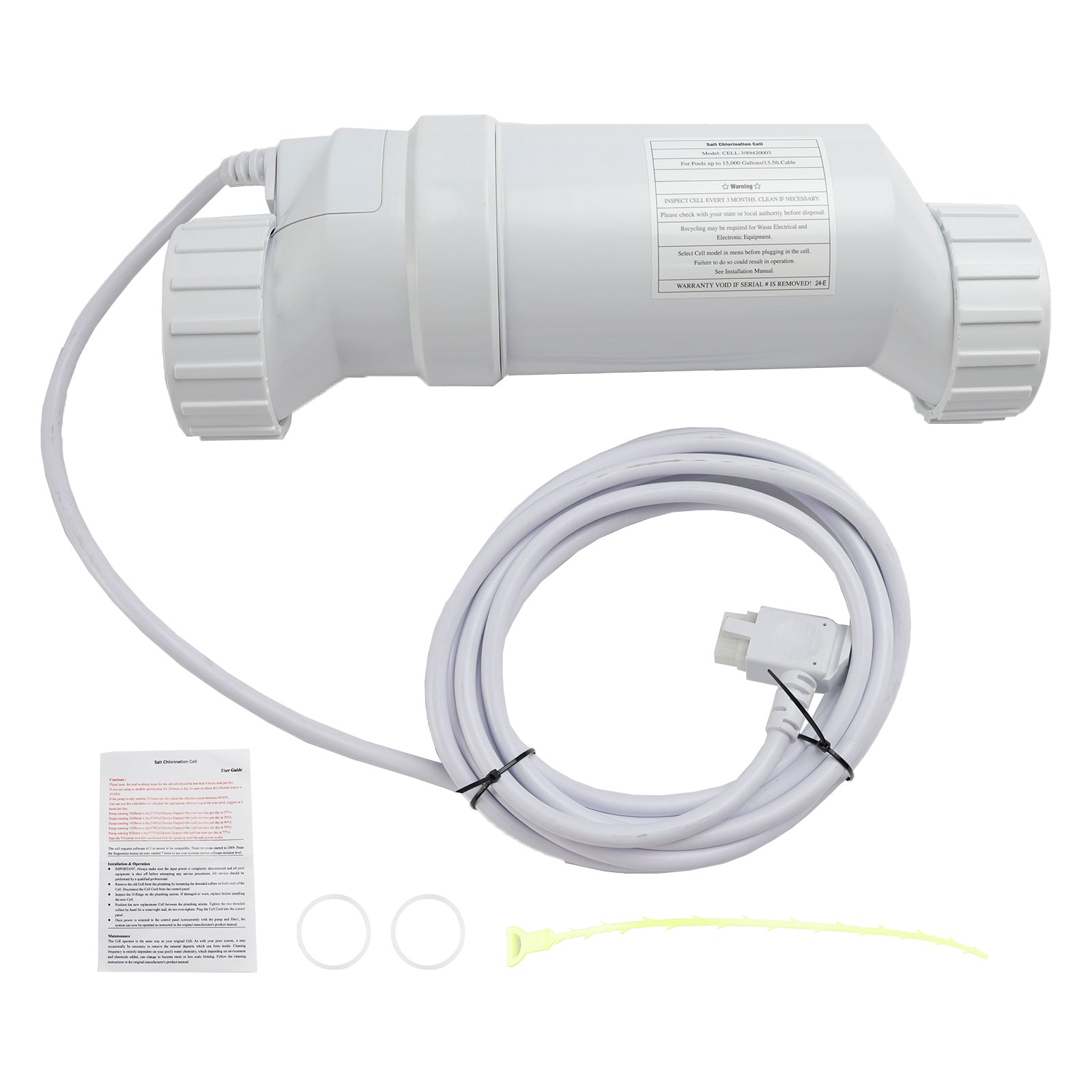 W3Celda de cloración salina T-Cell-3 TurboCell para Hayward de hasta 15 000 galones