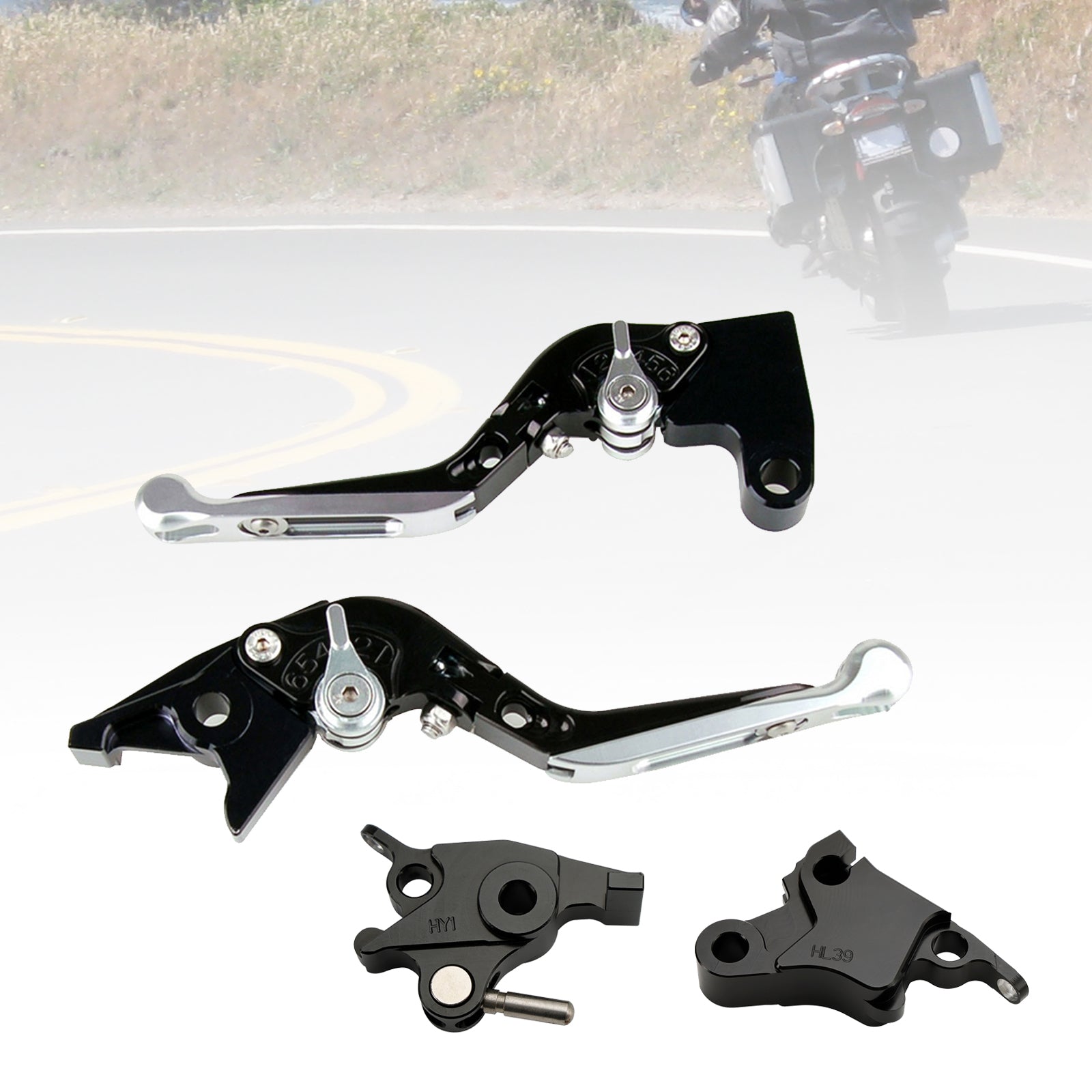 Levier de frein d'embrayage réglable adapté pour CFMOTO 700CL-X Heritage 2021-2022