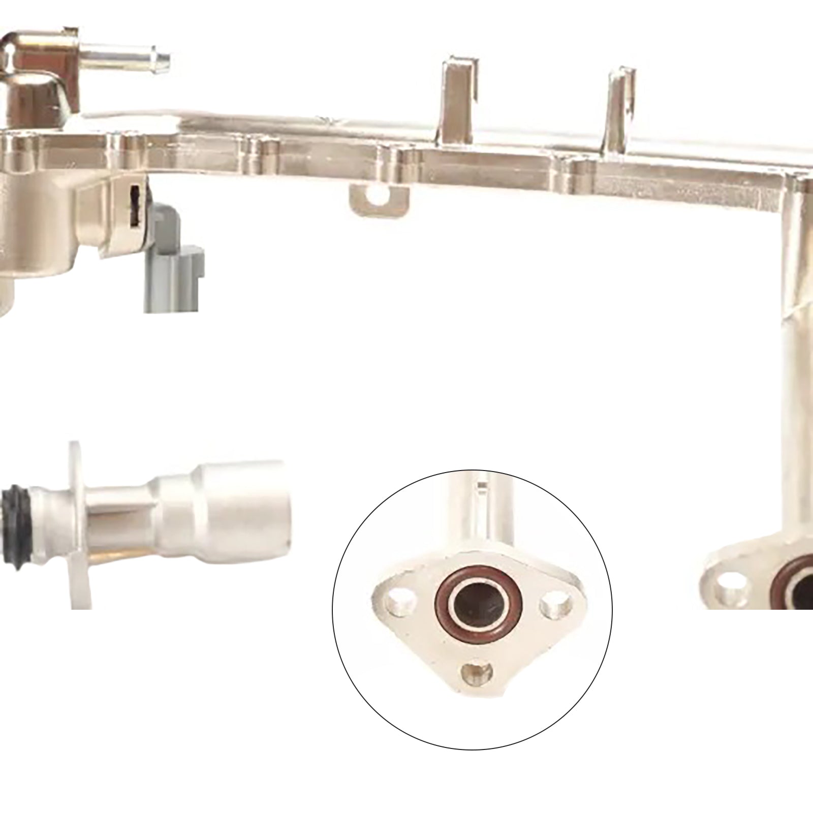 2013 - 2021 Jaguar XJ 3.0L V6 (AJ126) Upgraded Metal Coolant Water Pipe System Kit LR109401 LR041788