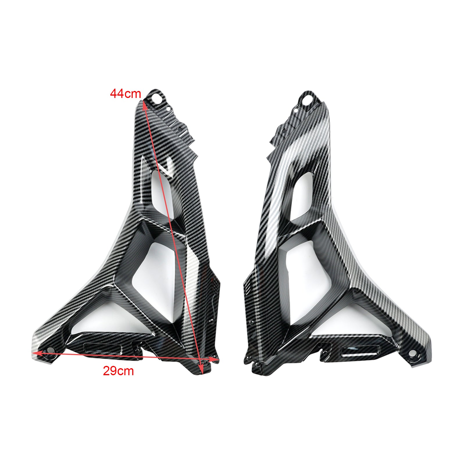 Panelový panel na prívodný vetranie na vetraní pre Kawasaki versys 650 2022-2024