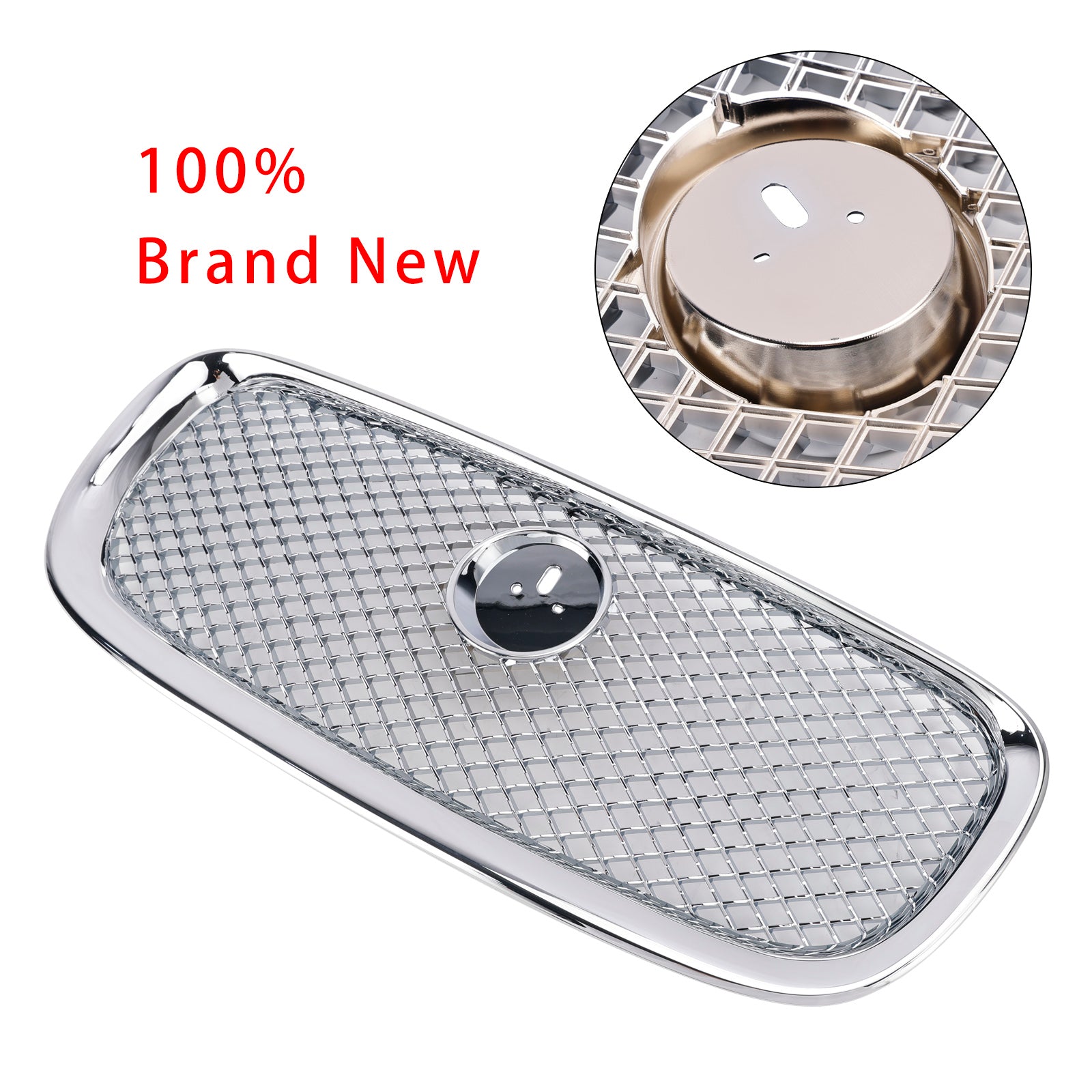 2012 2013 2014 2015 Jaguar XF XF-R Style Front Bumper Grill Grille Chrome