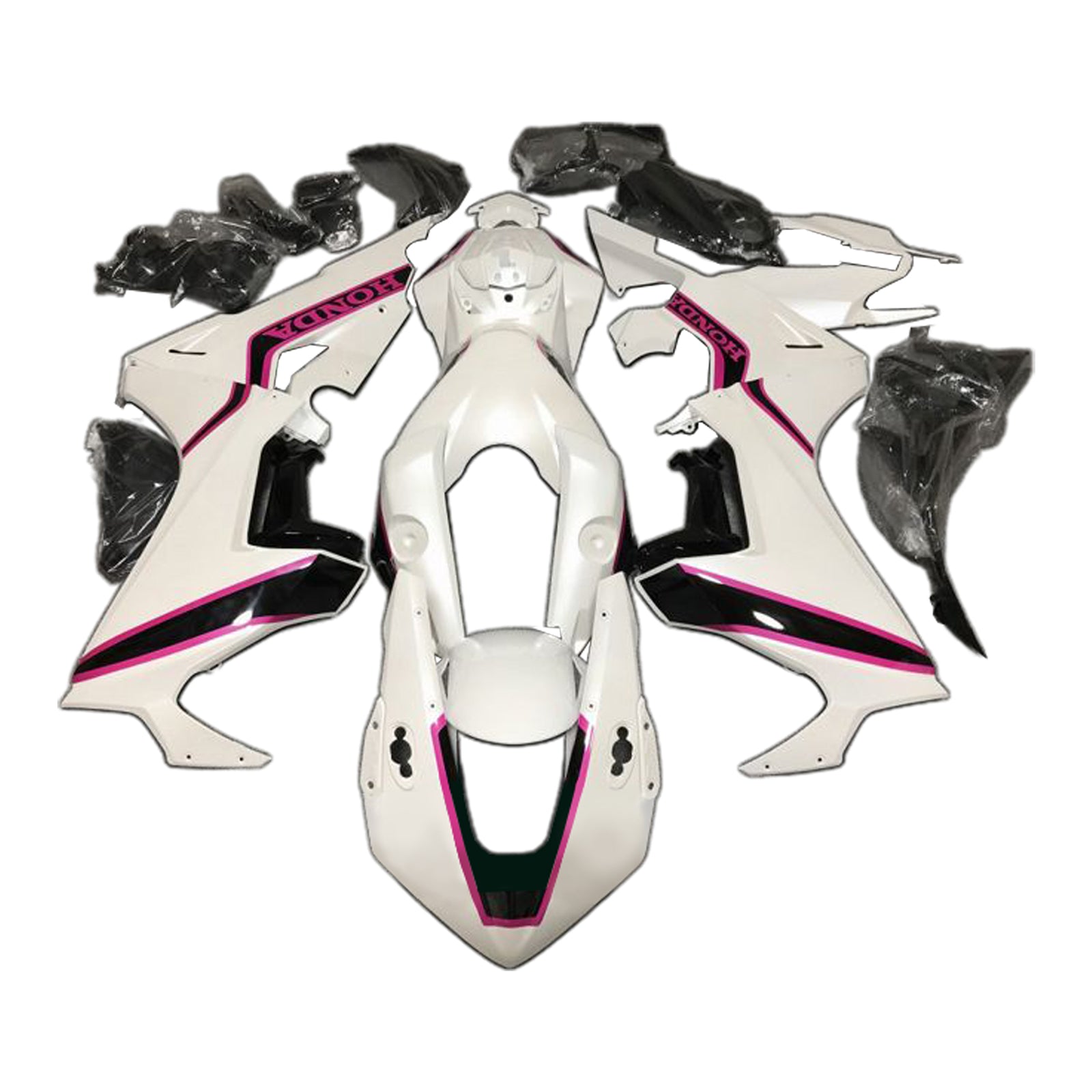 2017-2023 Honda CBR1000RR-injektionsmässa kit Bodywork Plastic ABS