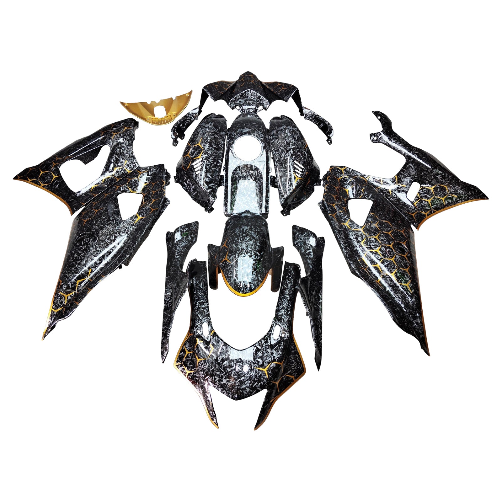 Injectiekuipset carrosserie kunststof ABS geschikt voor Yamaha YZF-R7 2021-2025