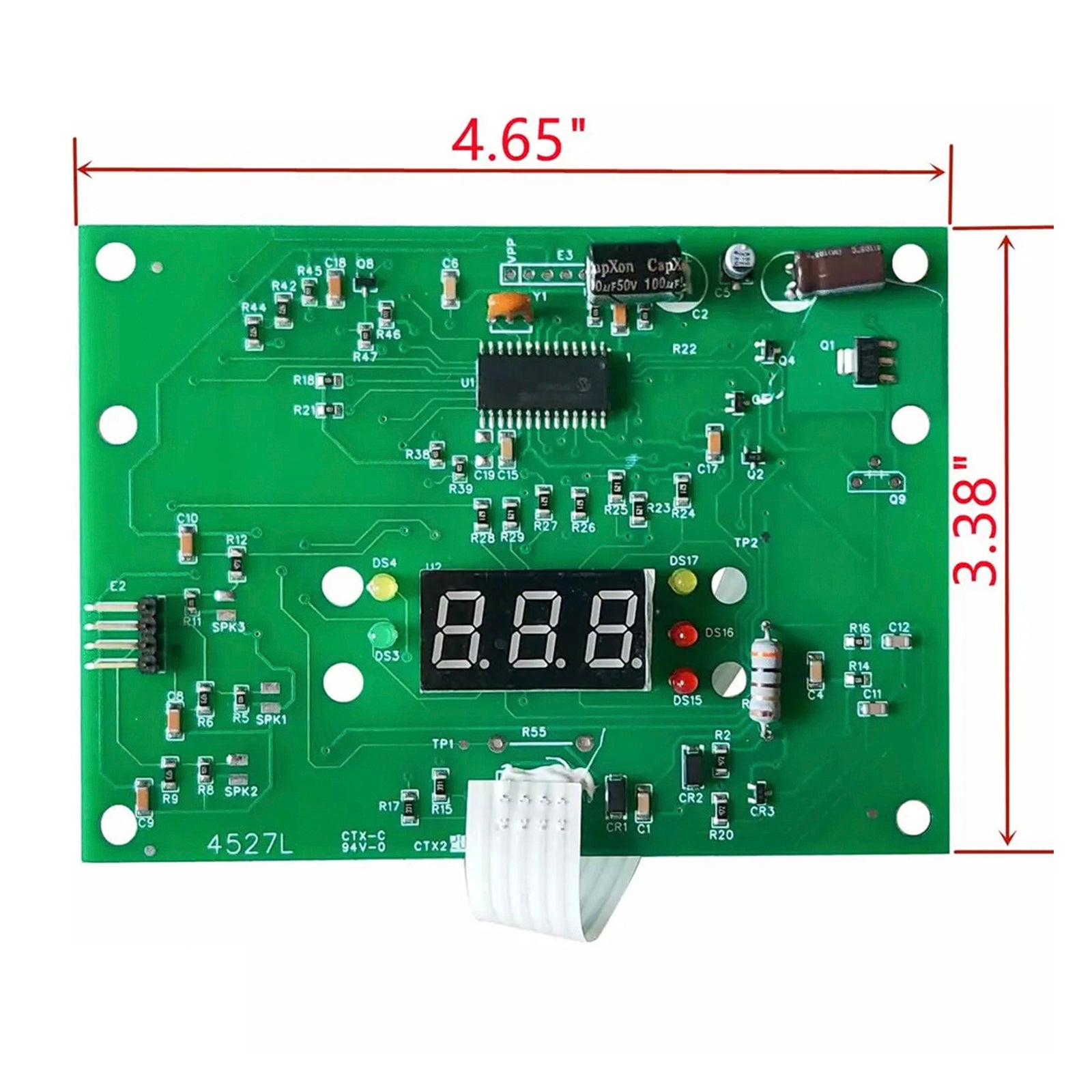 FDSLBKP1930 Toetsenbord en omlijsting IDXL2DB1930 Displaybord voor Hayward