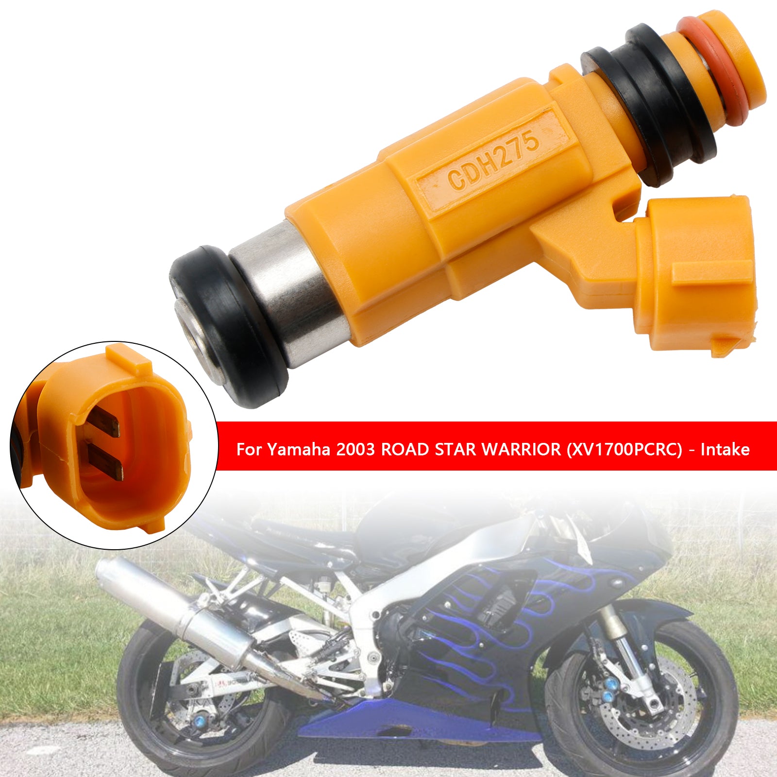 Injecteurs de carburant adaptés pour Yamaha FJR1300 Road Star Warrior XV1700 5FL-13761-00-00