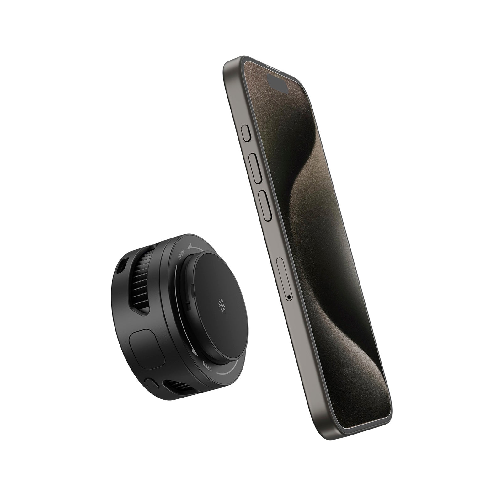 Téléphone mobile diffusé en direct de radiateur de charge sans fil semi-conducteur magnétique