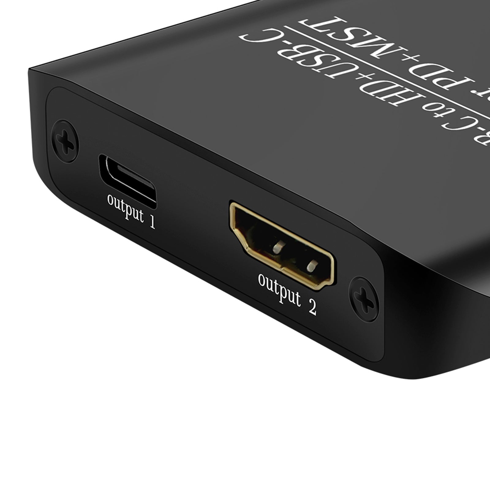 4K60TYPE-C naar HDMI+TYPE-C-adapter Anders Hetzelfde scherm Voedingssplitter