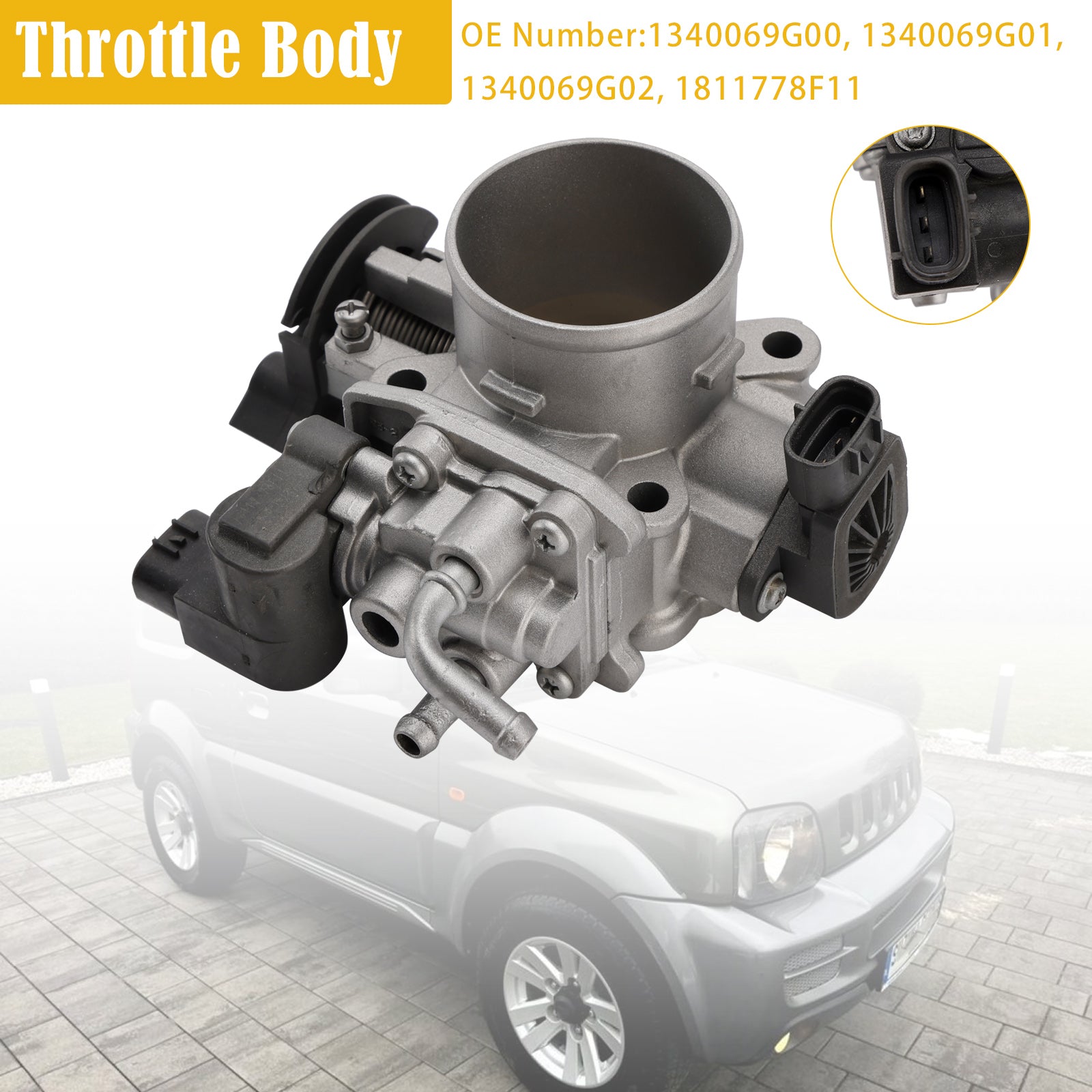 Ignis Throttle Body 13400-69G00 For Suzuki Jimny Liana & Swift 1.3L 2000-2012 1340069G01