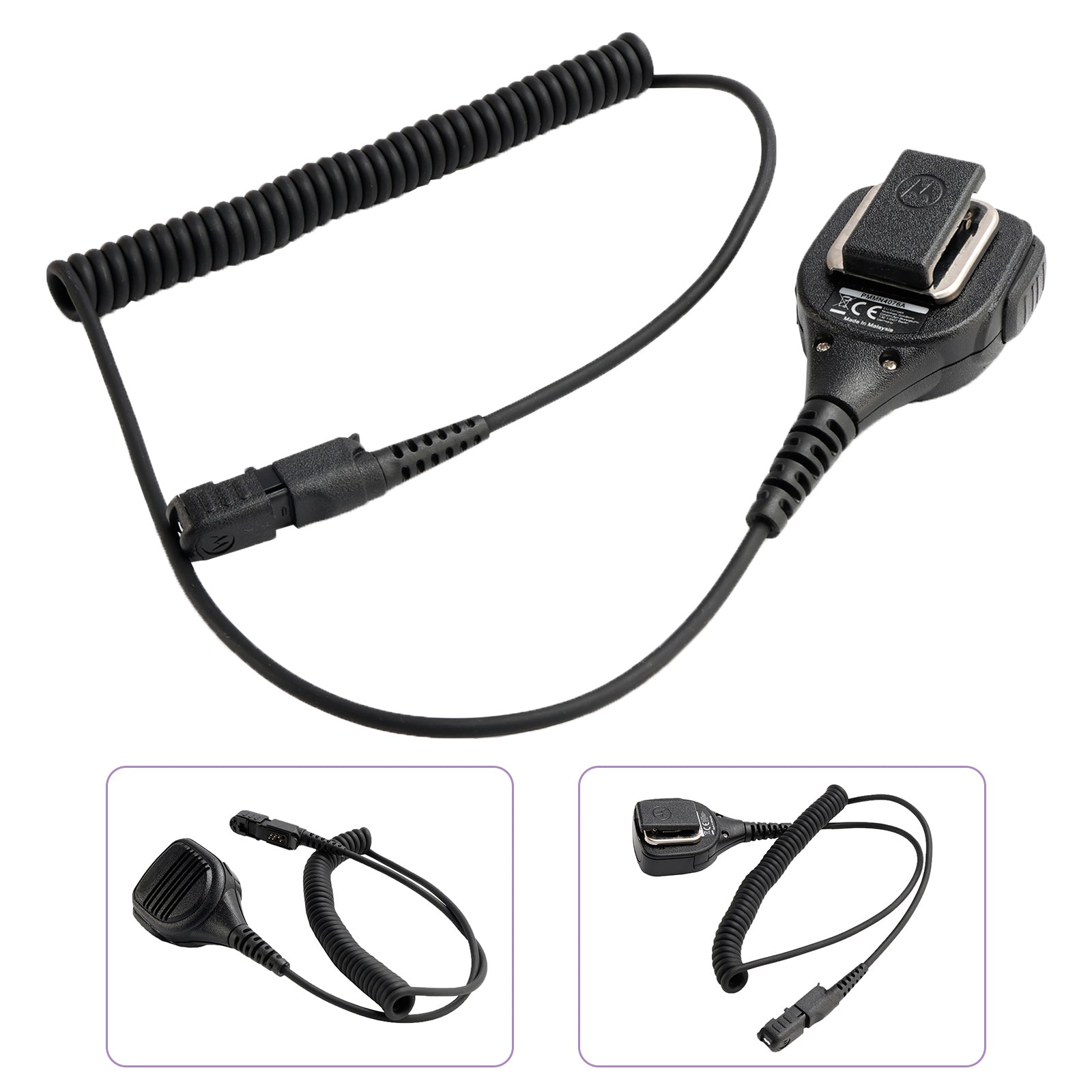 P6600-SM08 Microfoonluidspreker PMMN4076A voor XPR3300 XIRP6600 MTP3150 MTP3250