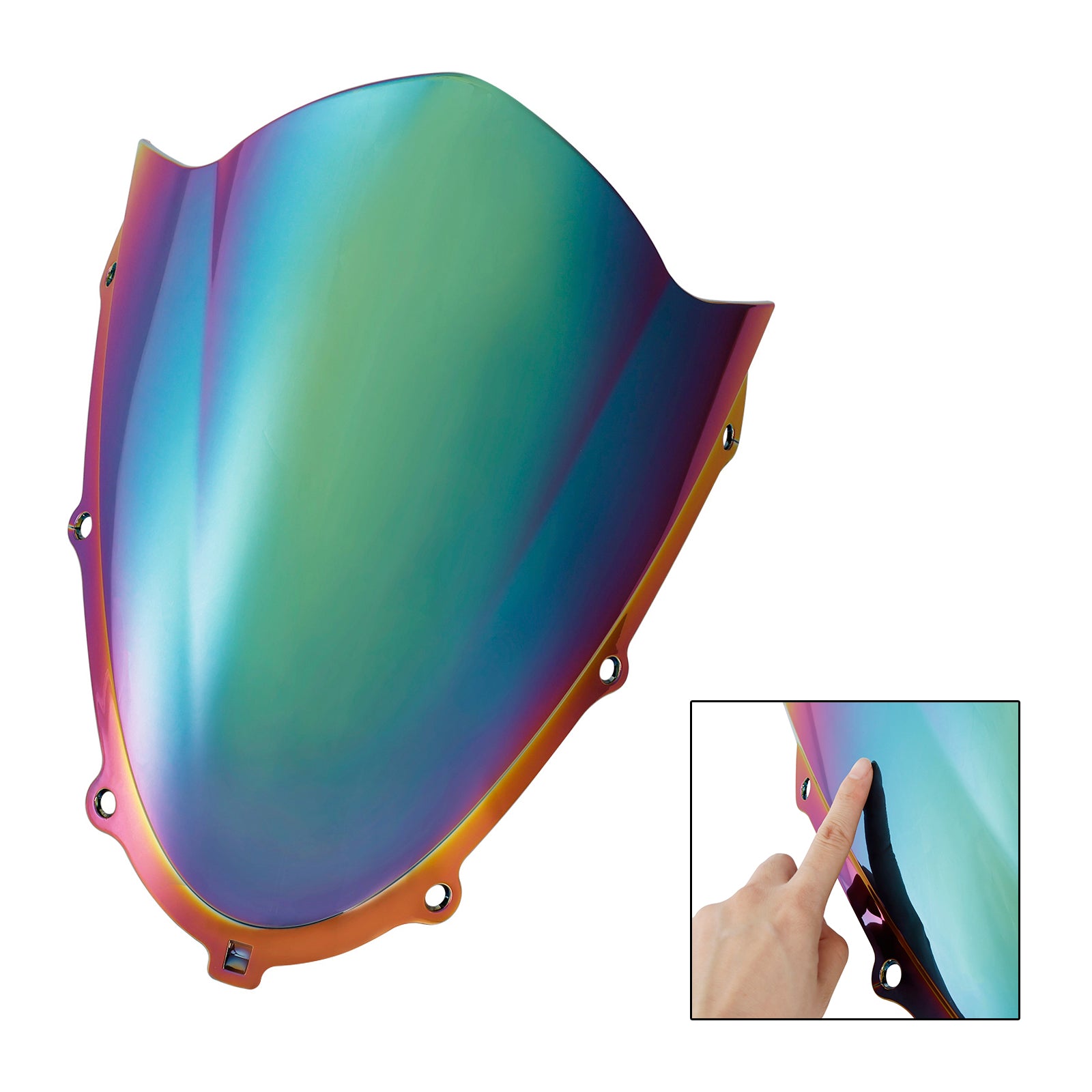 2018-2022 Suzuki GSXR125 GSXR150 Černé sklo čelného skla