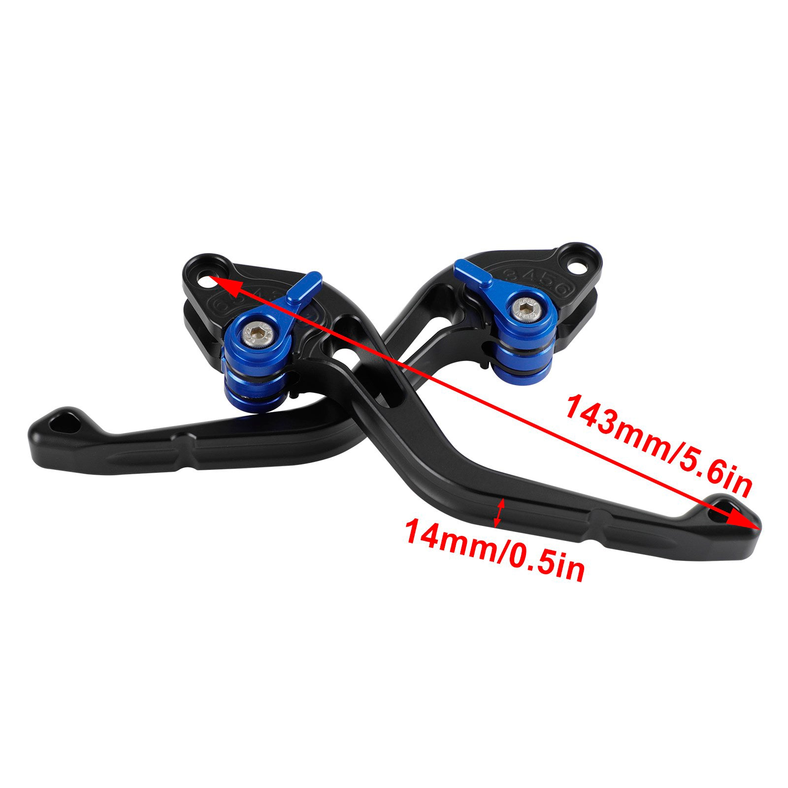 NEW Short Clutch Brake Lever fit for Suzuki GSXR60006-10 GSX-S1000/F 2015 Blue