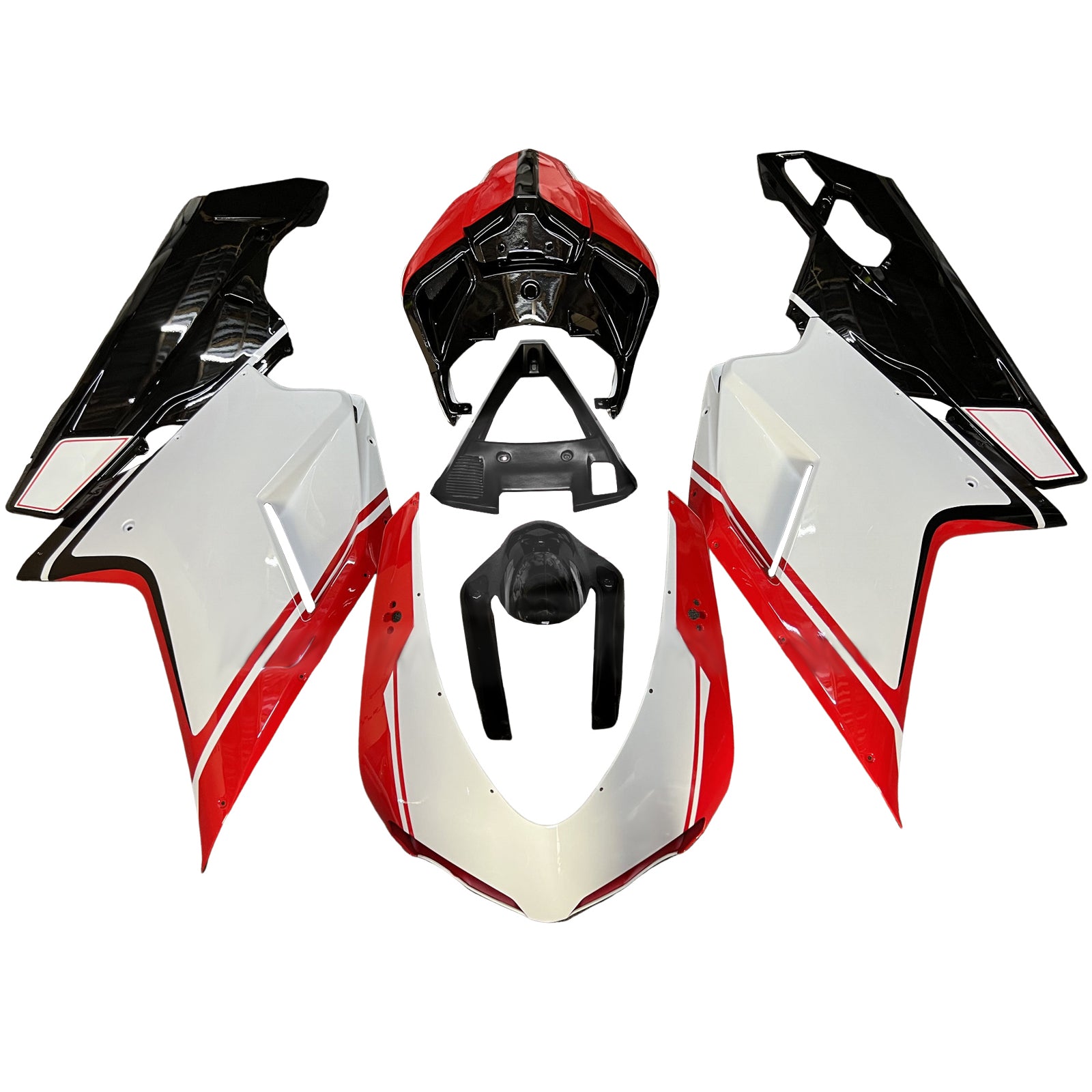 2007-2011 Ducati 1098 1198 848 Fairing Kit Bodywork ABS
