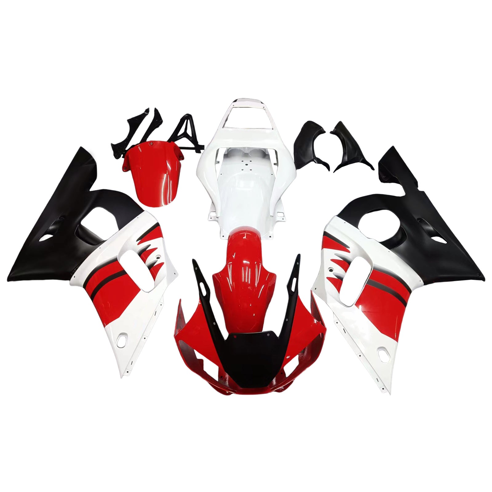 Injection Fairing Kit Bodywork Plastic ABS fit For Yamaha YZF 600 R6 1998-2002