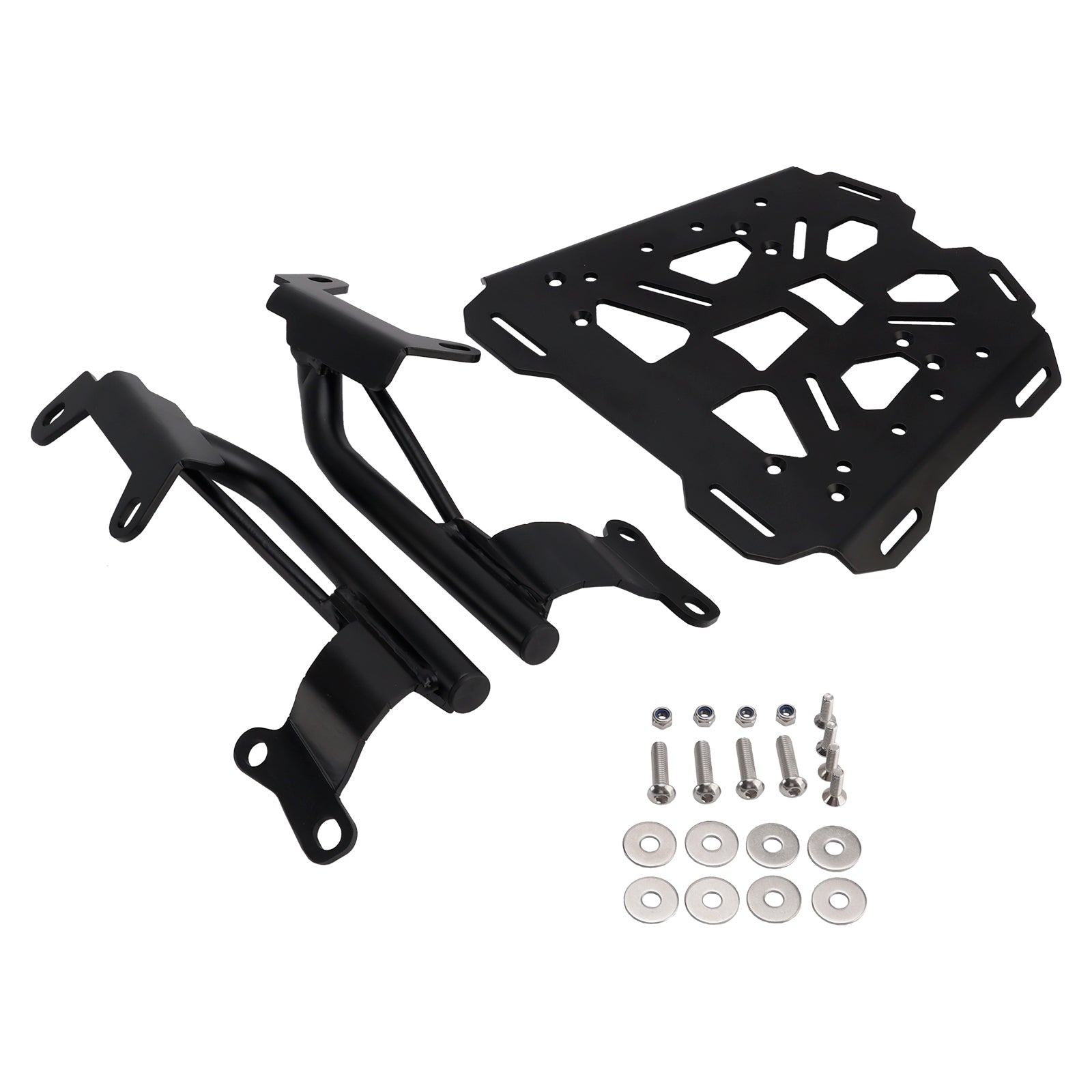 REAR CARGO RACK LUGGAGE CARRIER - BLACK FOR HONDA CB500F CB 400 500 X 2013-2023
