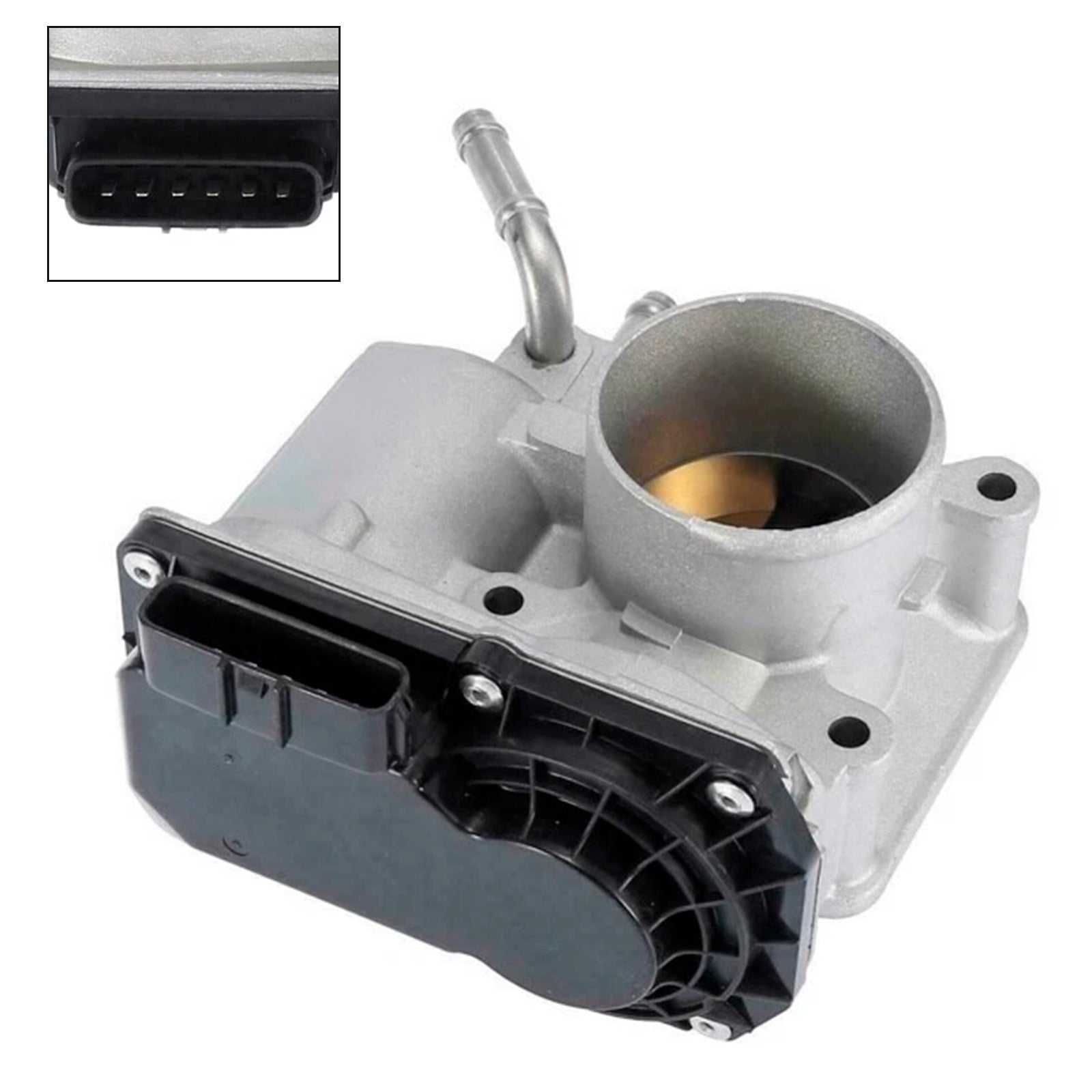 Gasspjeld 22030-0D021 for Toyota Avensis T25 Corolla E12 1.6 2003-2006