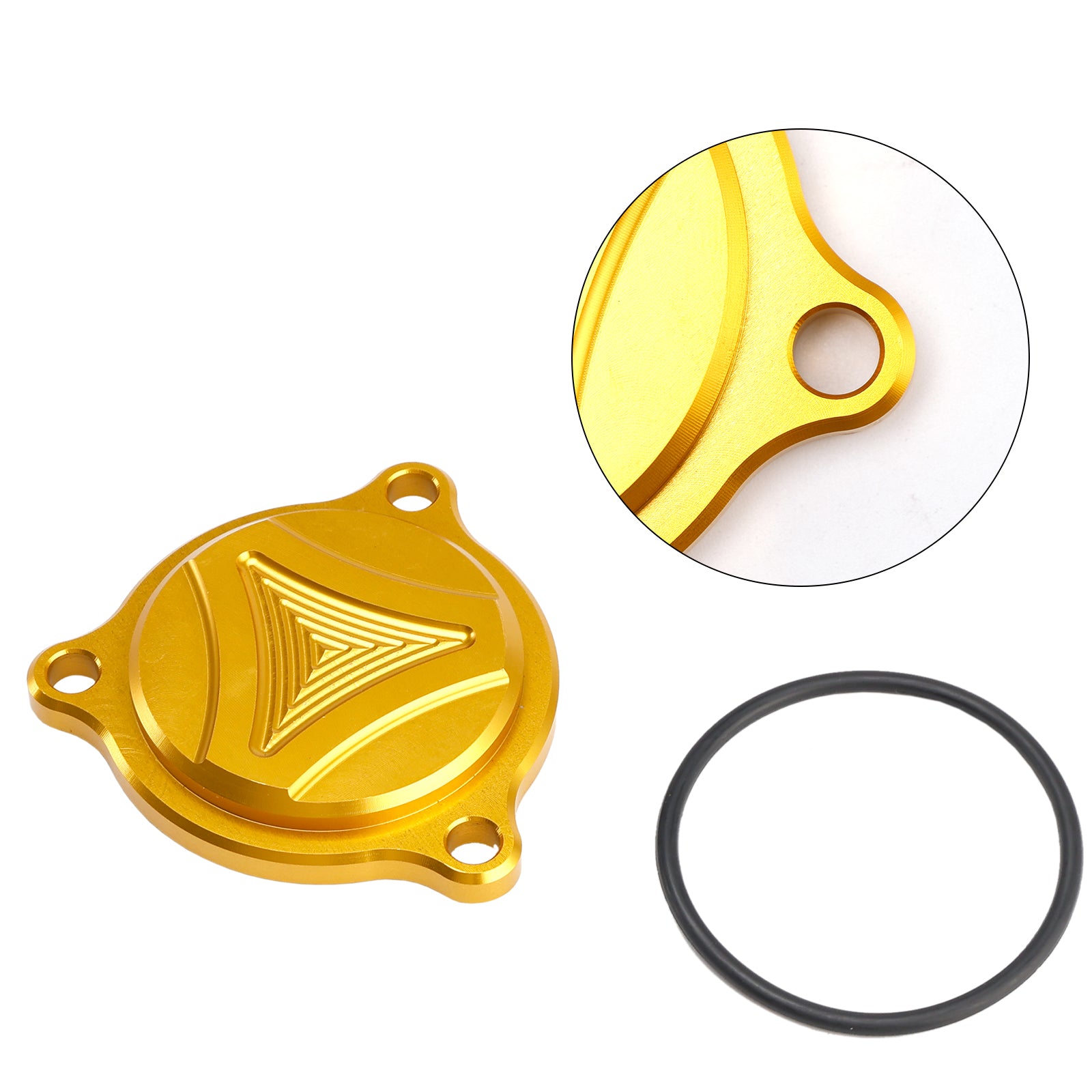 CNC Gold Oil Filtre Cover pour Suzuki Burgman UH 125 150 200 DR-Z 400 E S SM