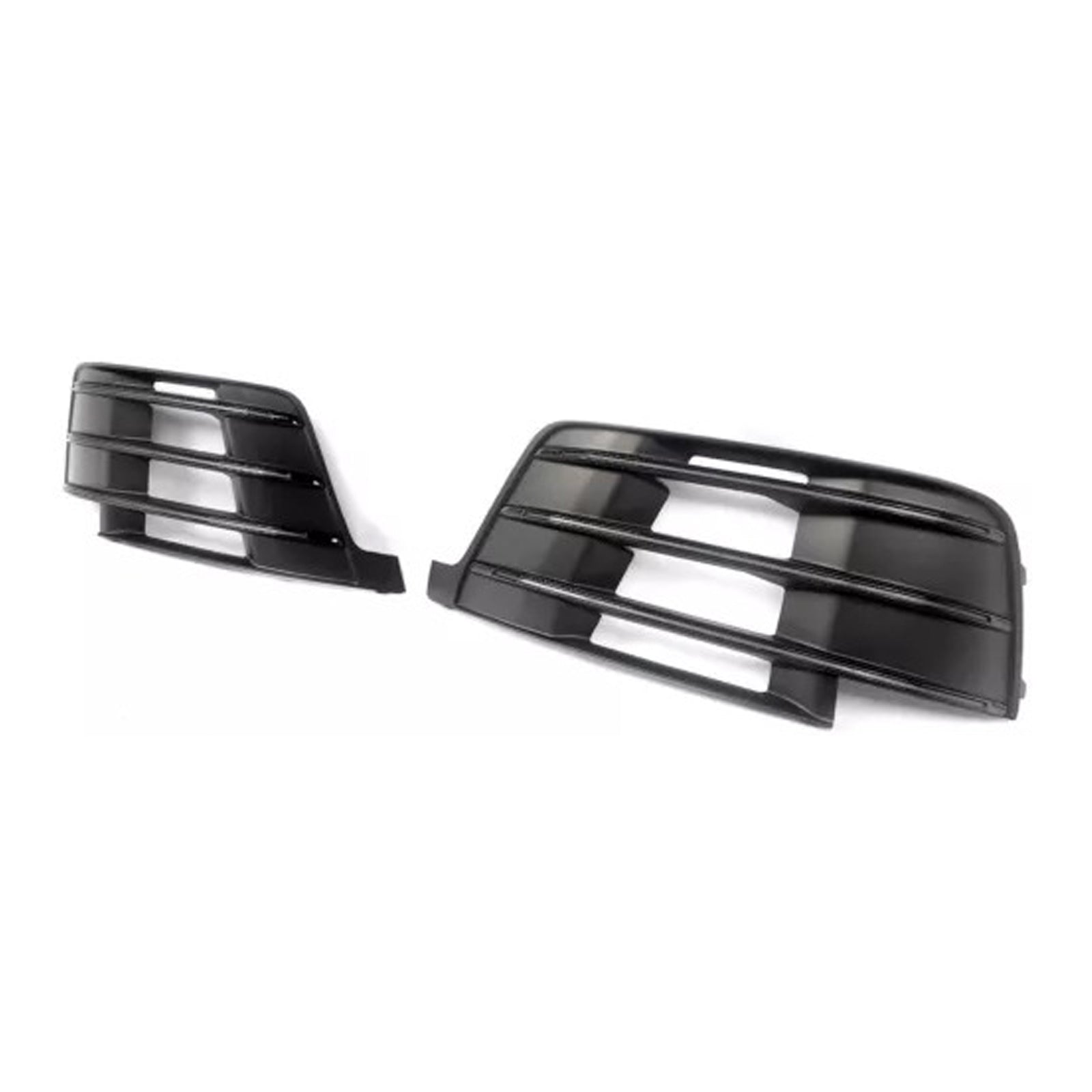 2016-2019 Audi Q7 S-line 2x Original Car Bumper Fog Grilles 4M0807681D 4M0807682D