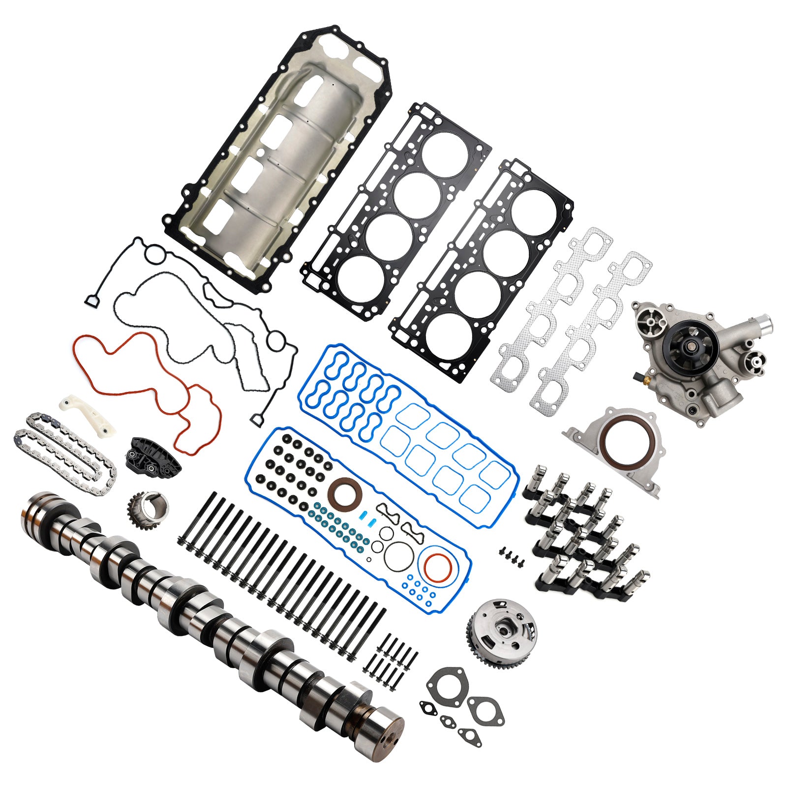 2012 2013 2014 2015Dodge Charger 6.4L 392ci V8 HEMI 6.4 Hemi MDS Lifters Cam Kit Head Gaskets Bolts 53021726AD 53022340AC