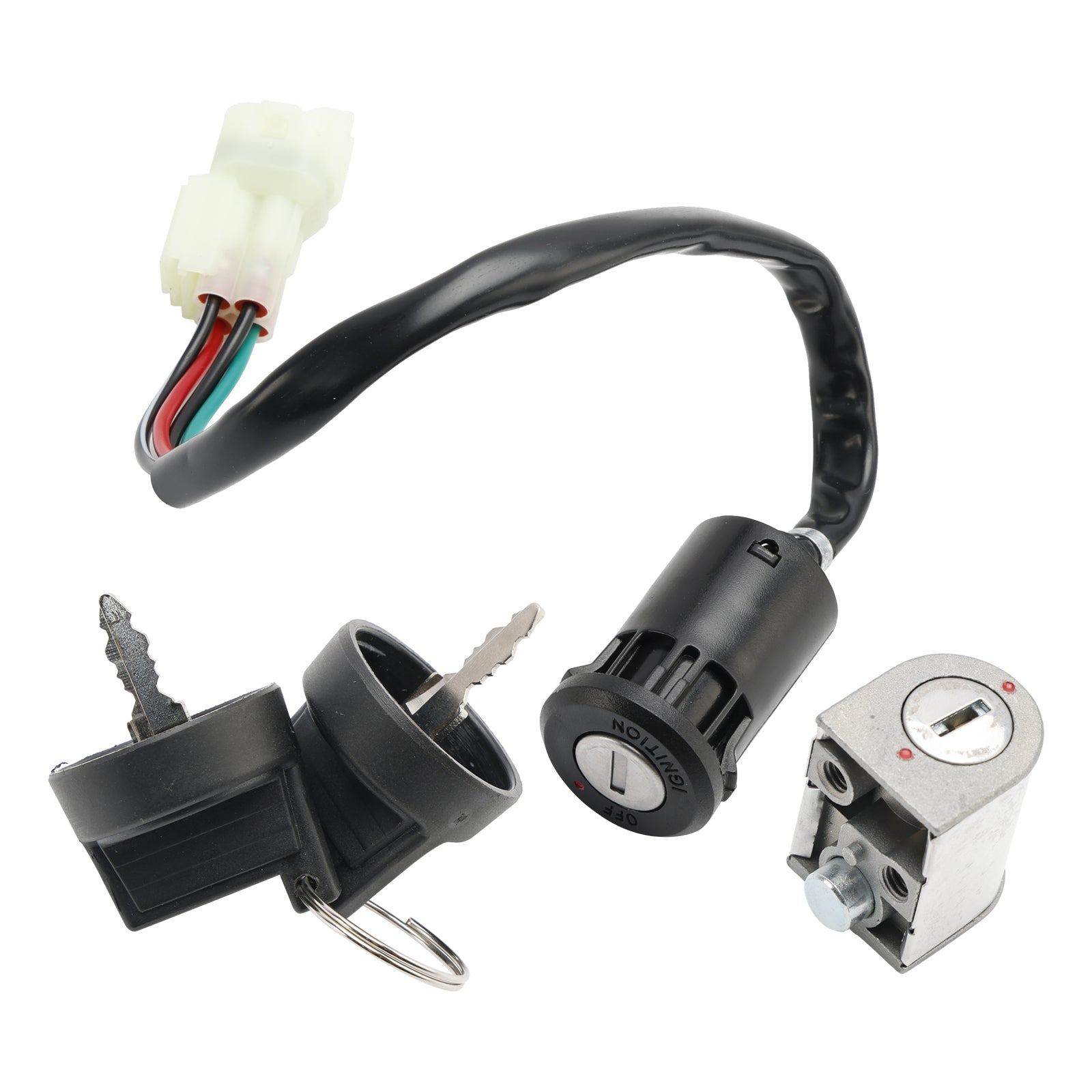 Contactslotsleutel 4-pins voor Kymco KXR 250 2006-2015 Maxxer 250 2010-2016