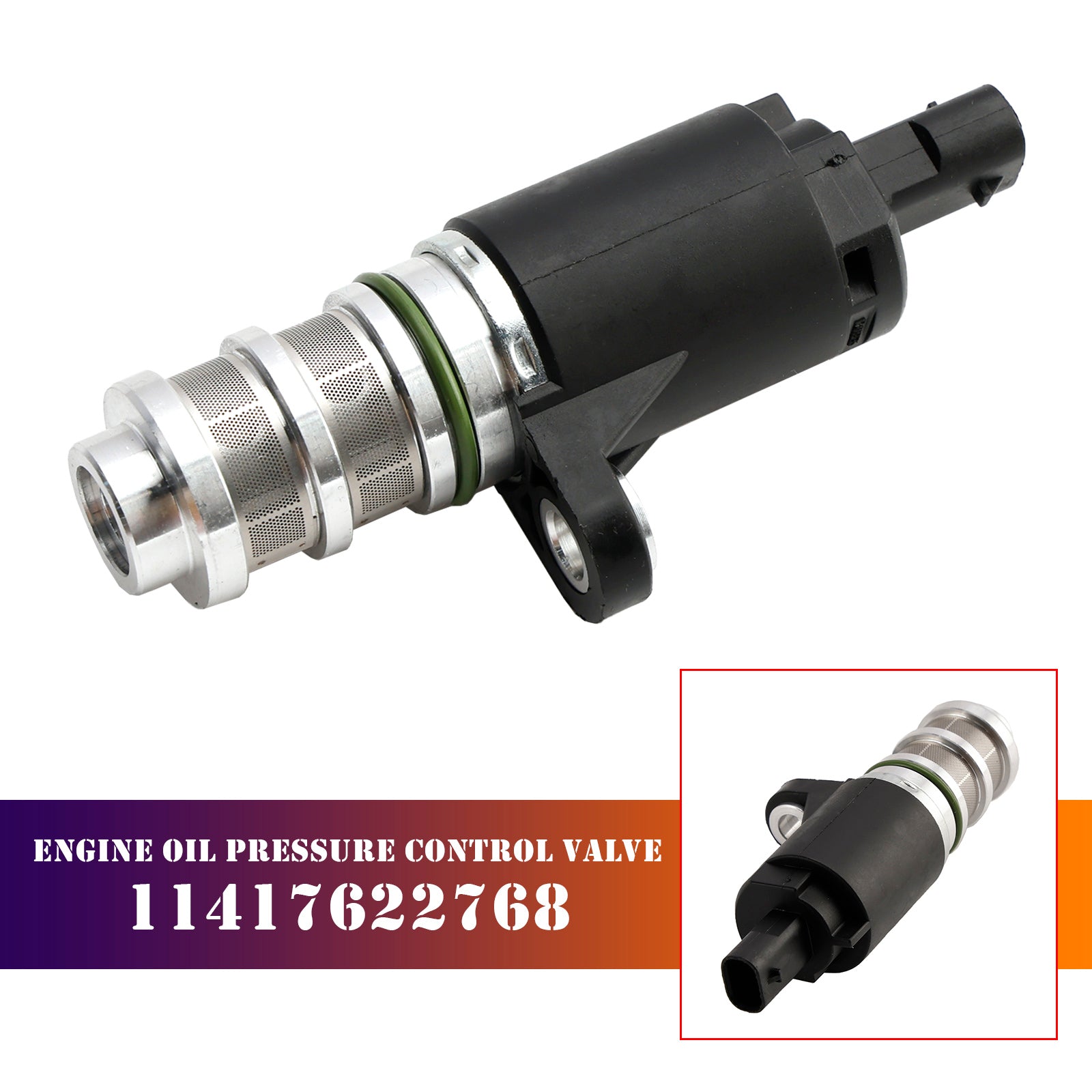 Válvula de controle de pressão do óleo do motor para BMW X1 X3 X5 335i 535i N55 11417622768