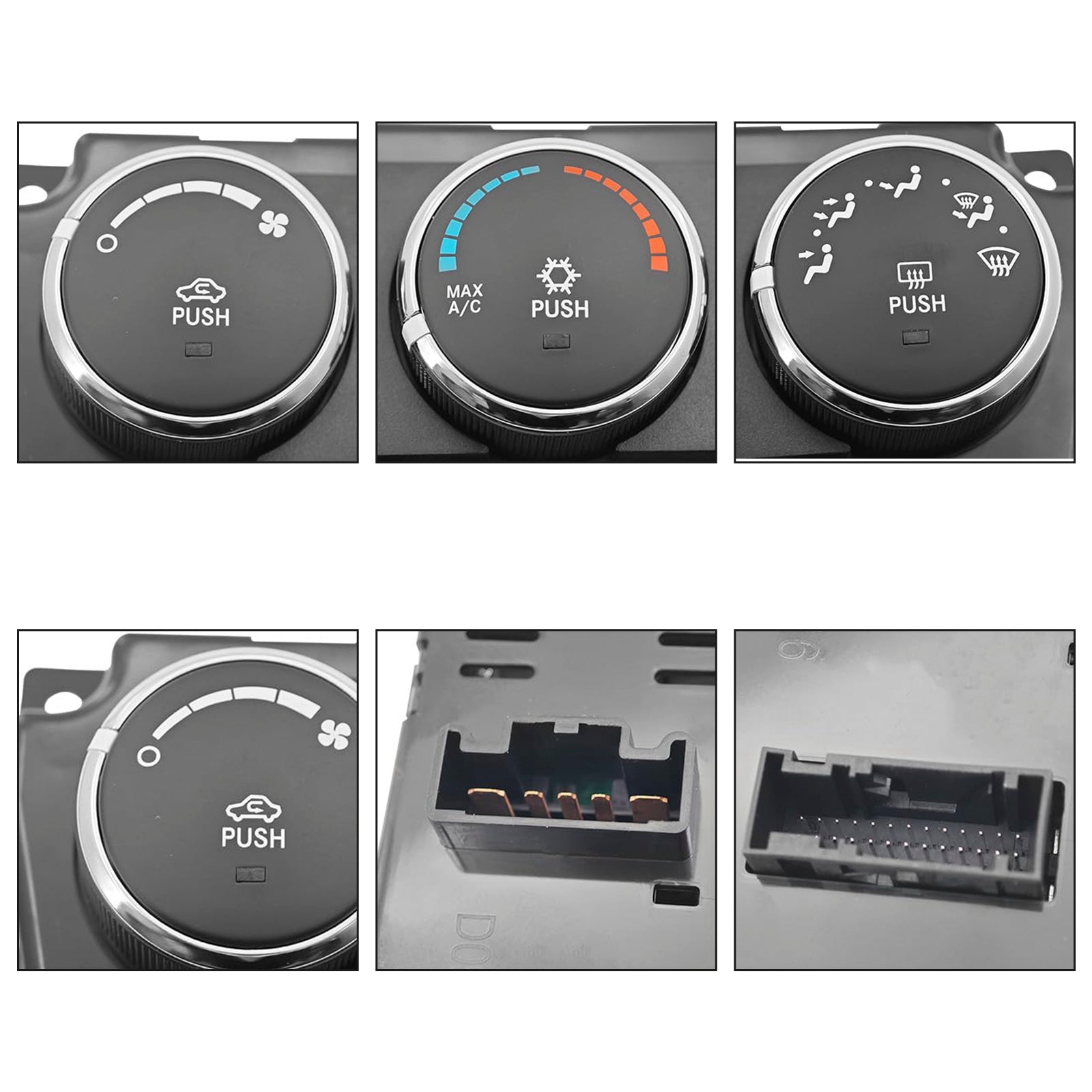 Module de contrôle de la température climatique du chauffage AC 2009-2010 Dodge Ram 1500 55056826AB