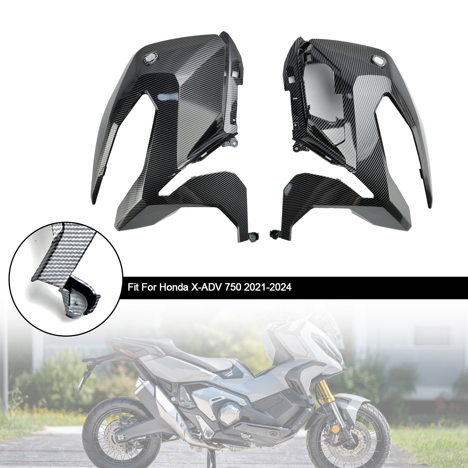 Zijframe Afdekpaneel Kuip Body Cowl voor Honda X-ADV 750 2021-2024